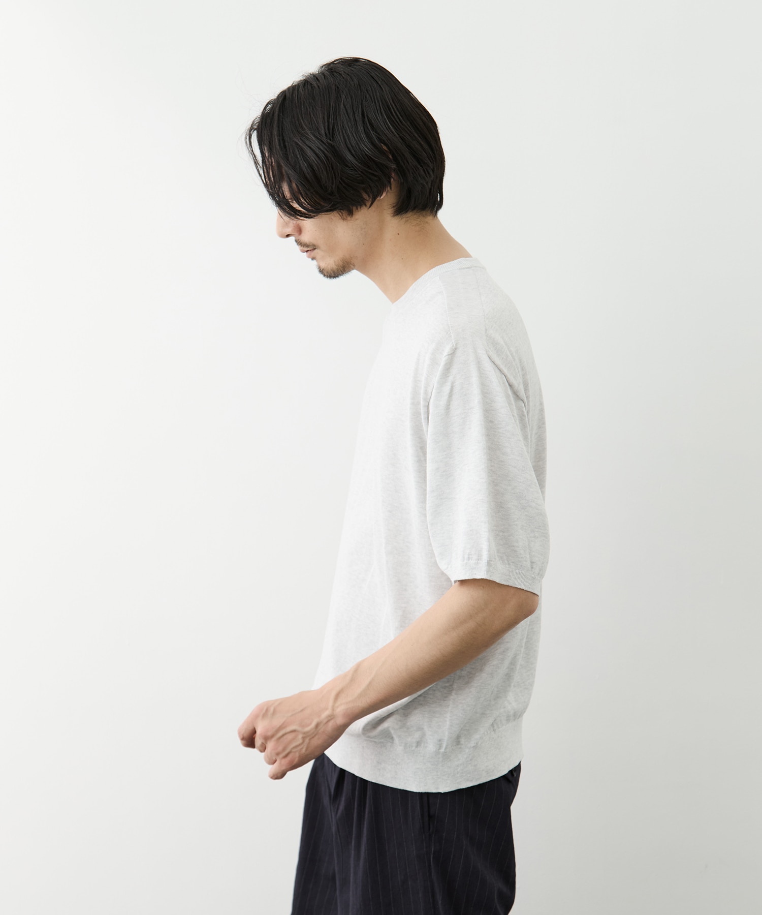 スビンハイツイストシームレスTee KEY TIMEZ