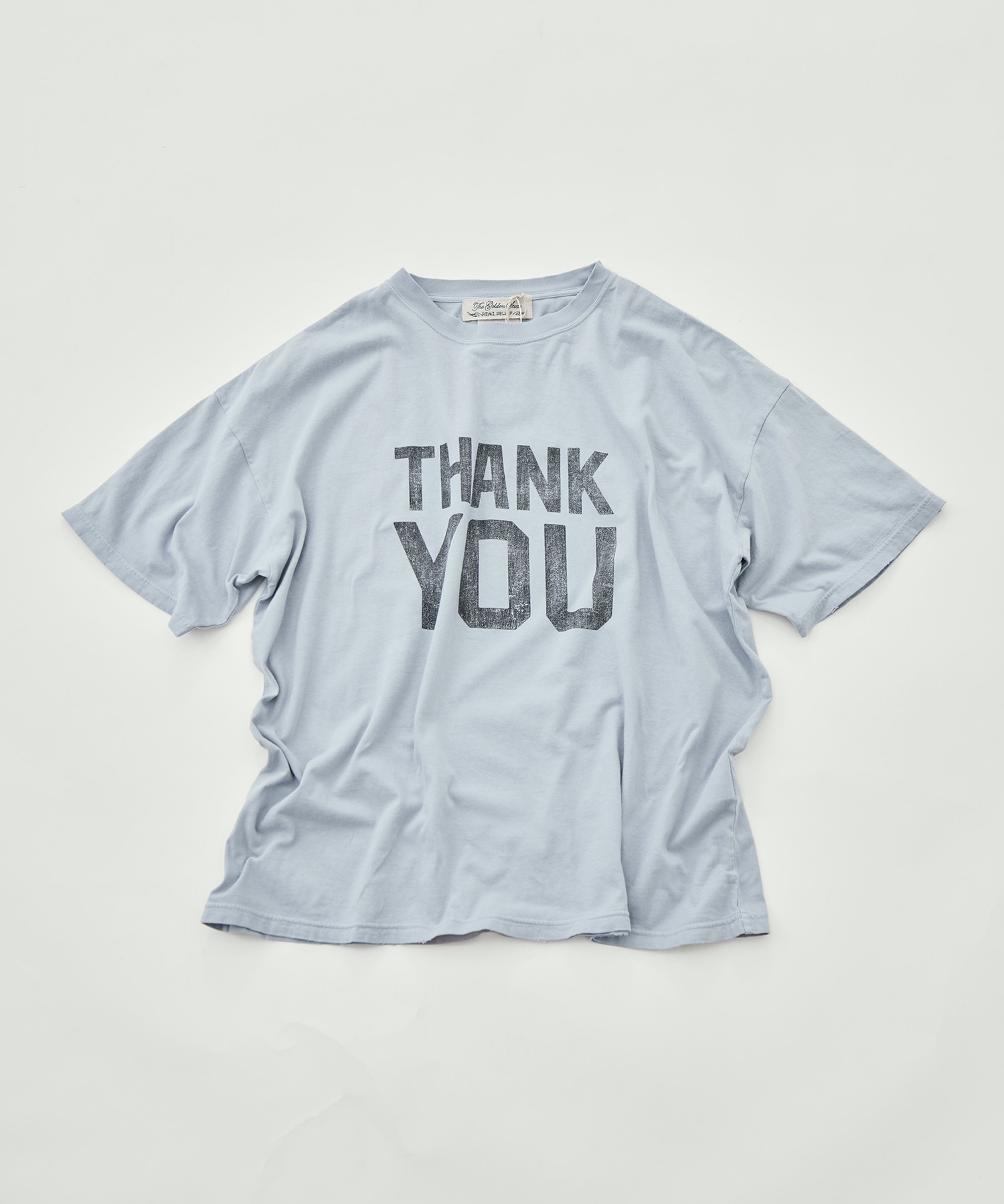 NEW SP加工20/-天竺BIGサイズT(THANK YOU) REMI RELIEF