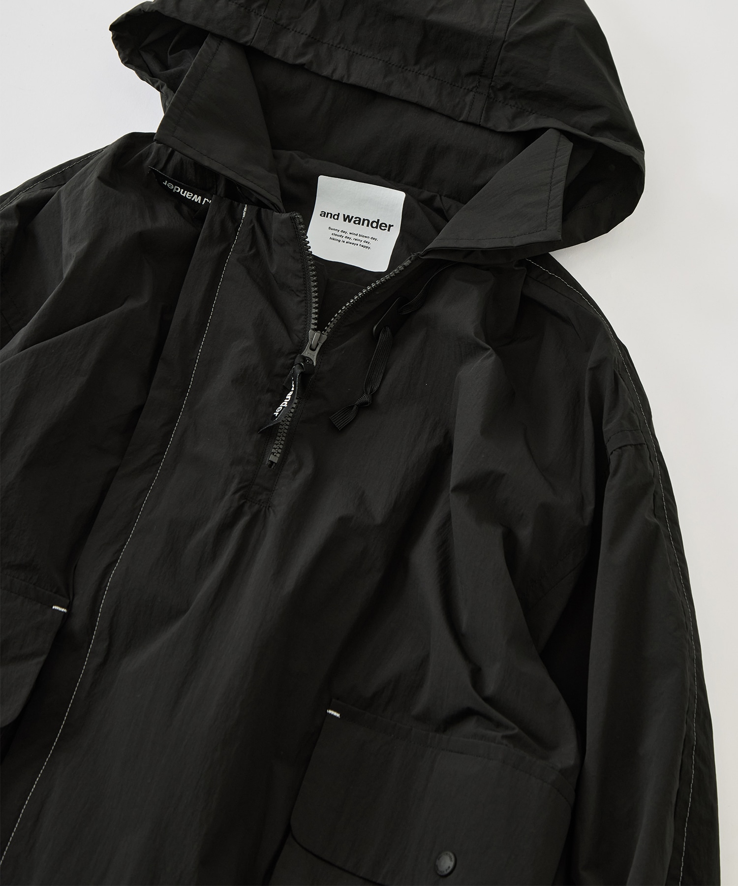 water repellent light jacket and wander