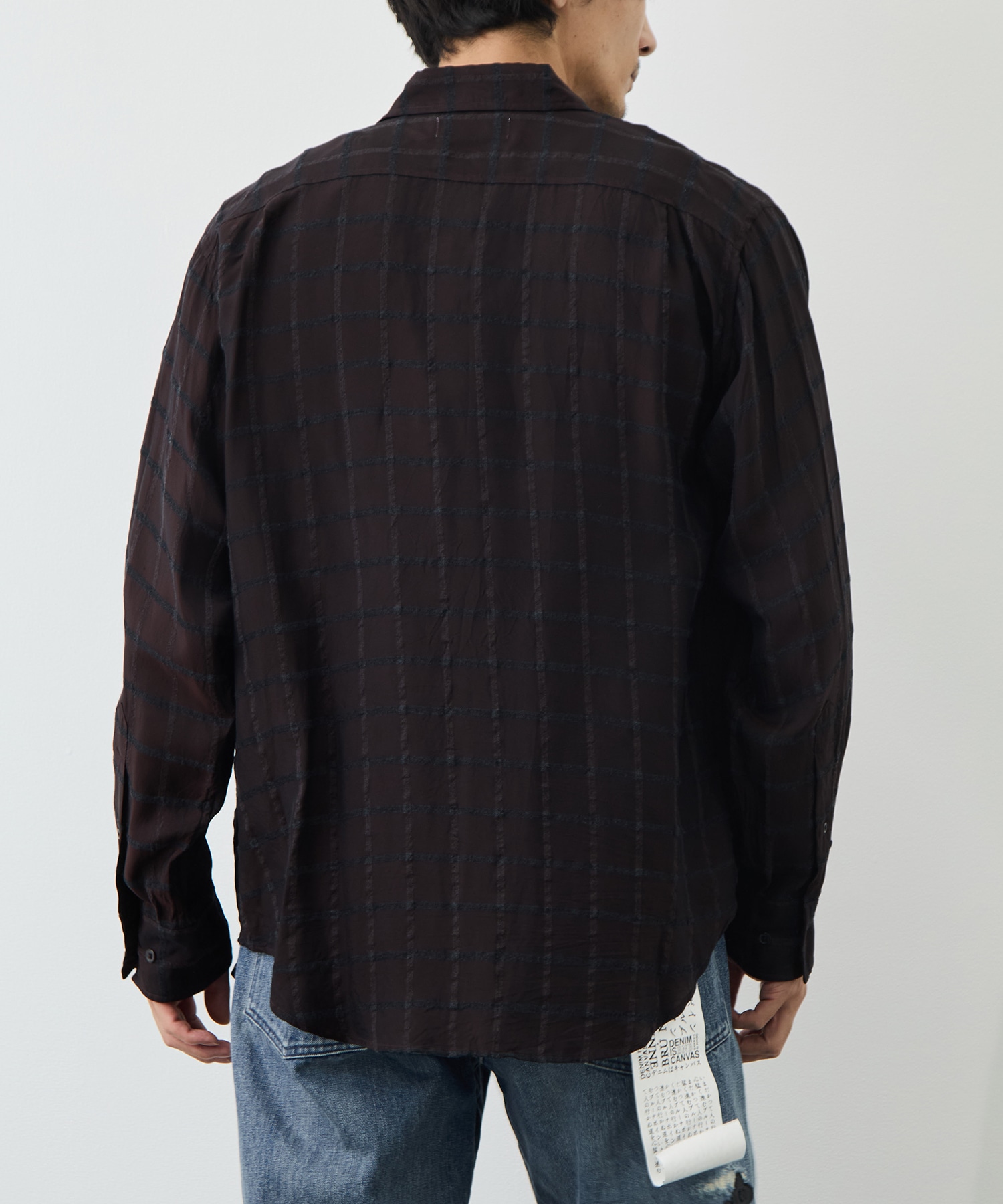 SEMI SPREAD COLLAR SHIRT marka