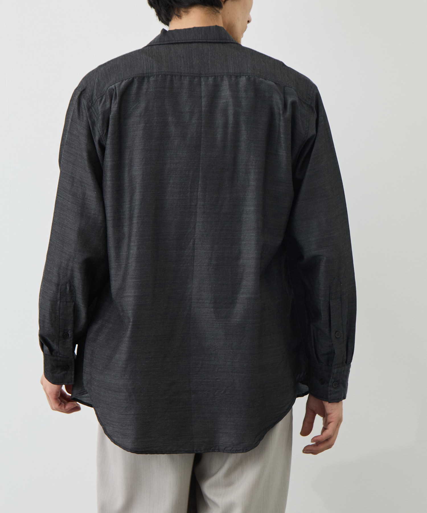 OPEN COLLAR L/S SHIRT marka