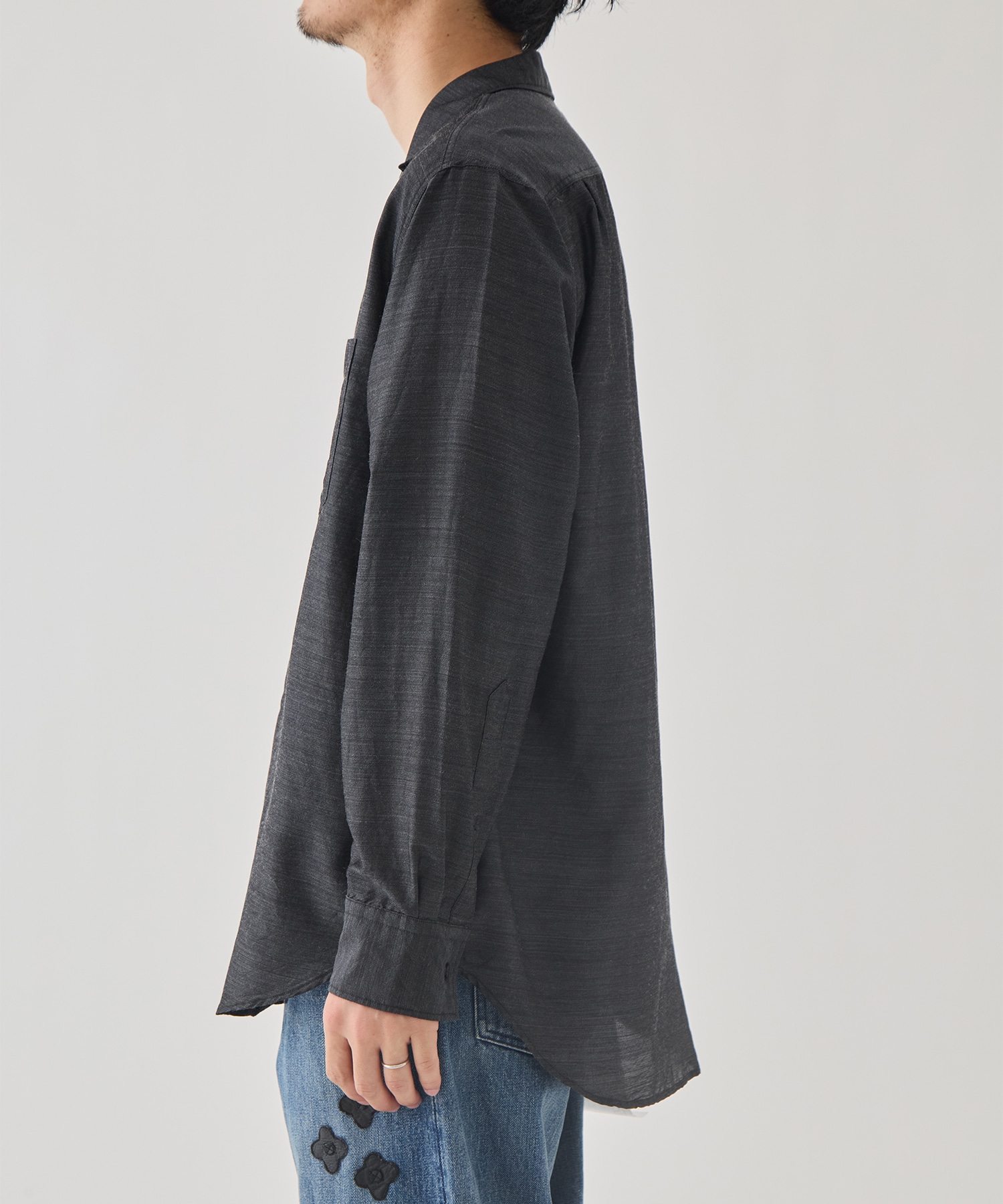 OPEN COLLAR L/S SHIRT marka