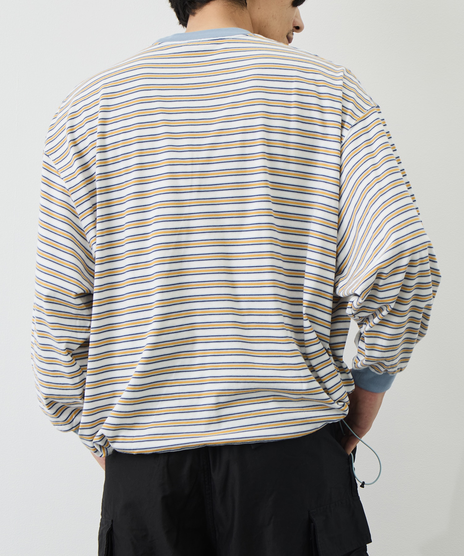Balloon Border Long-sleeve T-Shirt is-ness