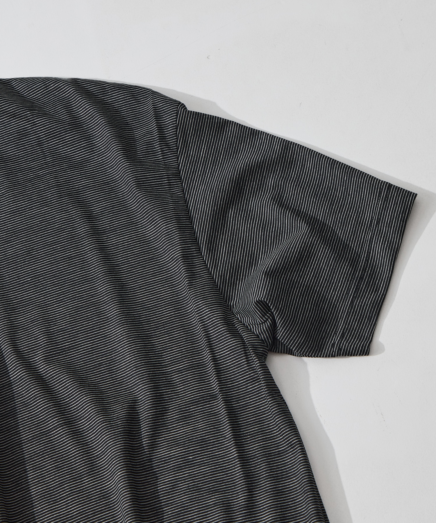 32G Wool Stripe SS Tee KANEMASA PHIL.