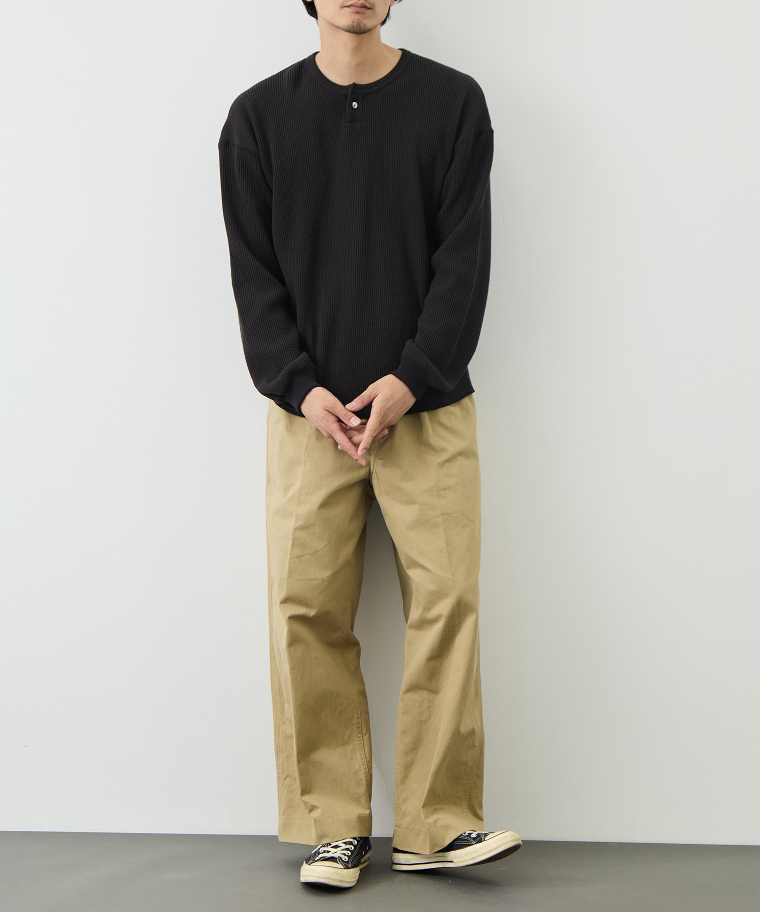 Thermal Henley Long-sleeve Shirt is-ness