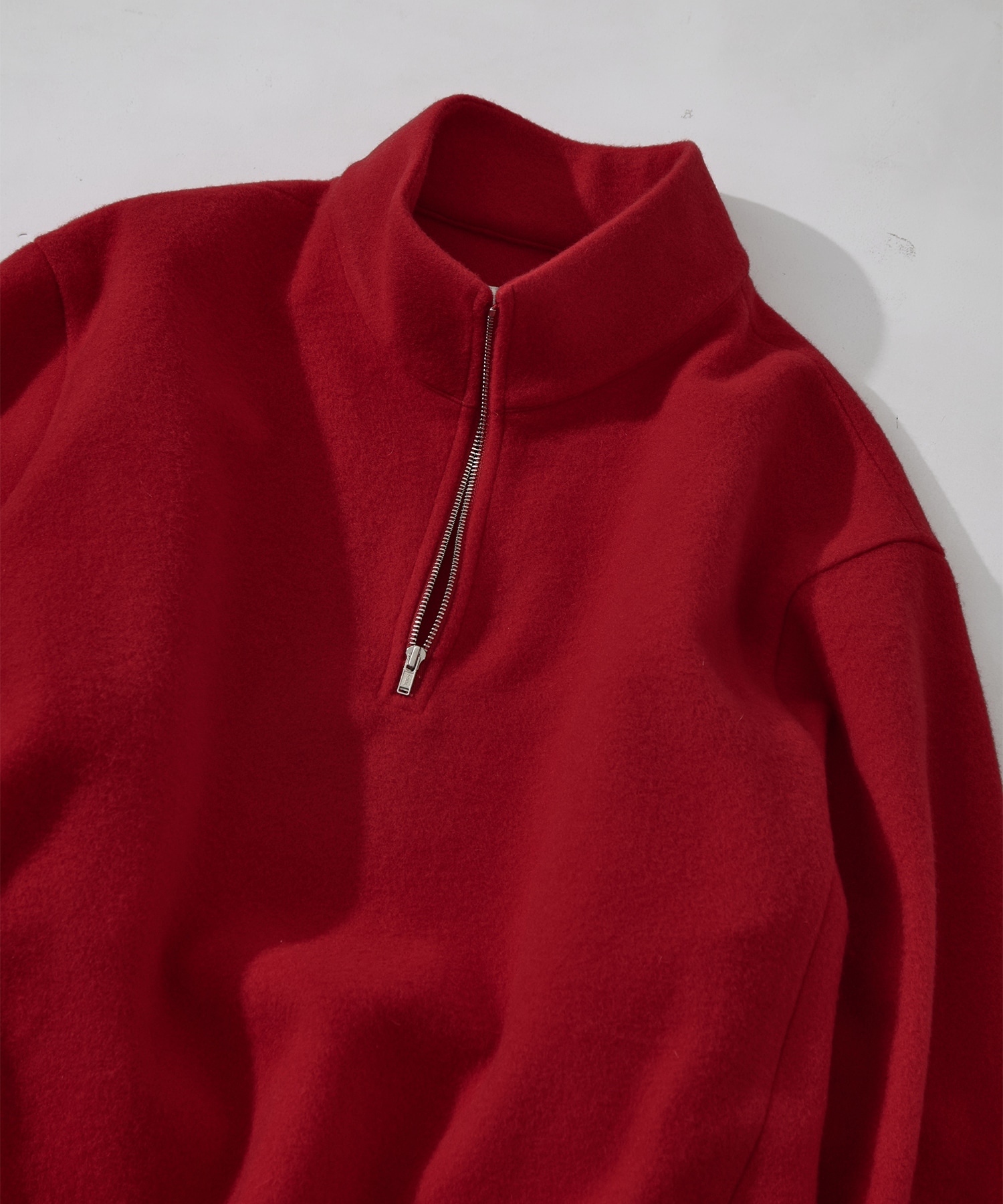 BRUSHED WOOL PULLOVER FUJI