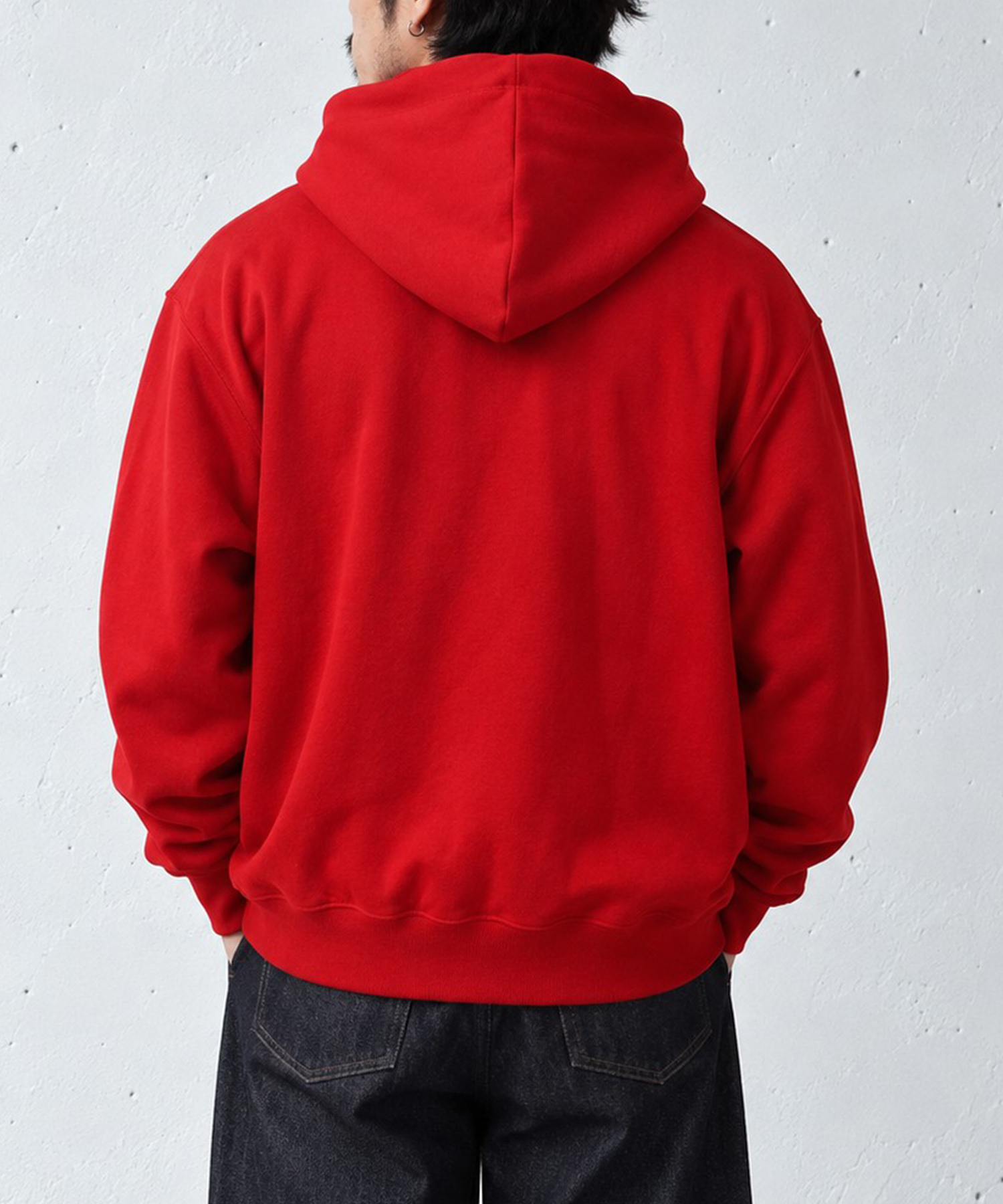 Soft&Hard Sweat Hoodie Zip Wide blurhmsROOTSTOCK