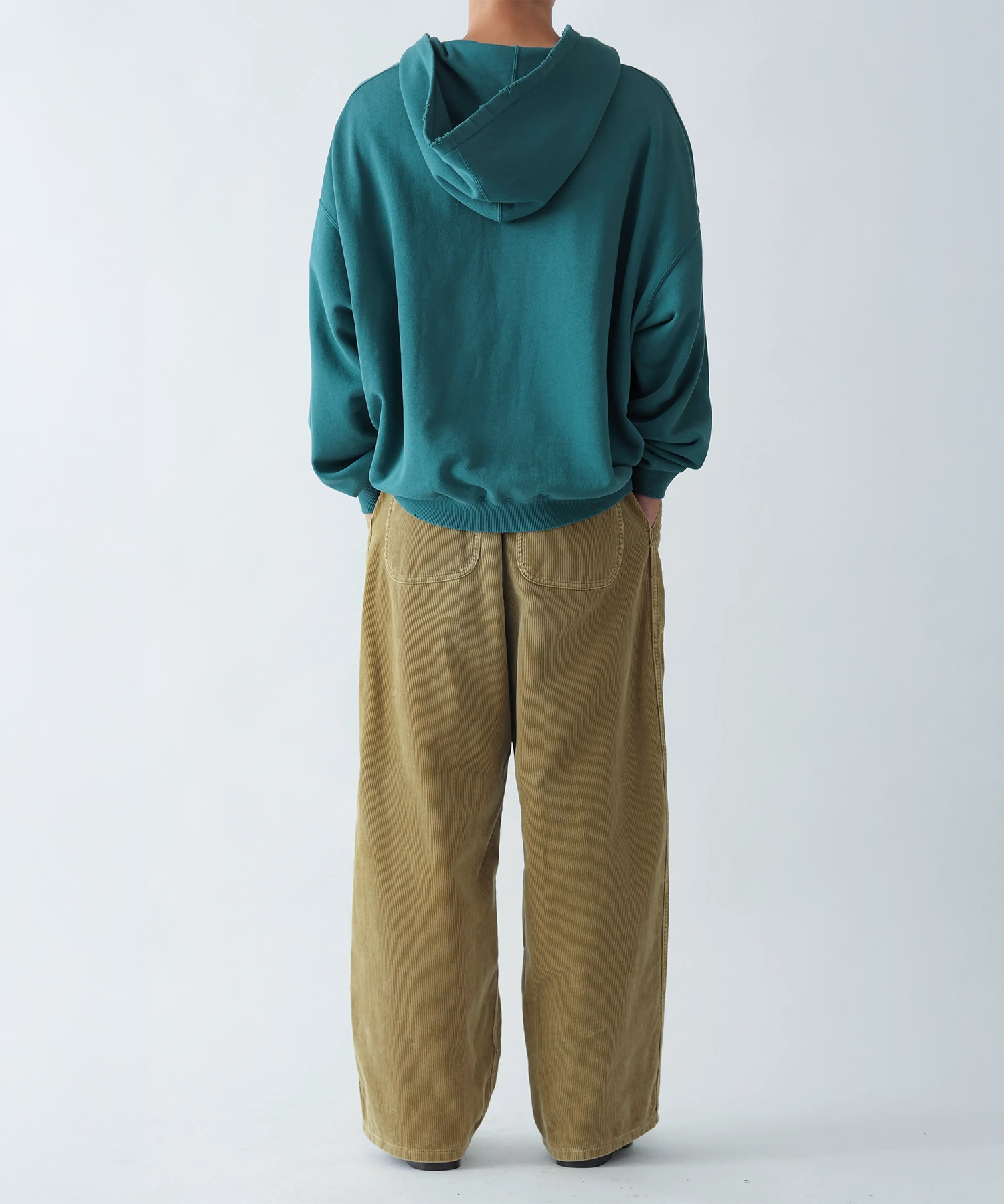 VINTAGE WASHED HALF ZIP HOODIE New Manual