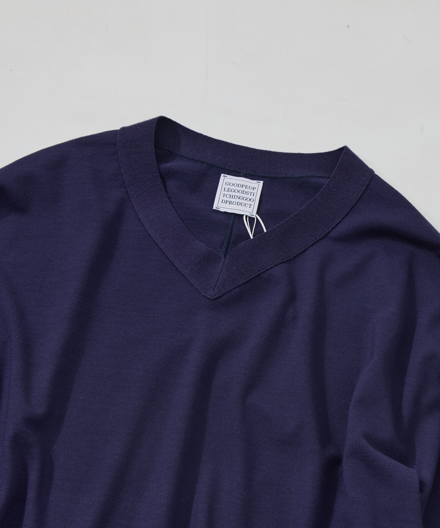別注 Knit V Neck Pull Over GOOD PEOPLE GOOD STITCHING GOOD PRODUCT