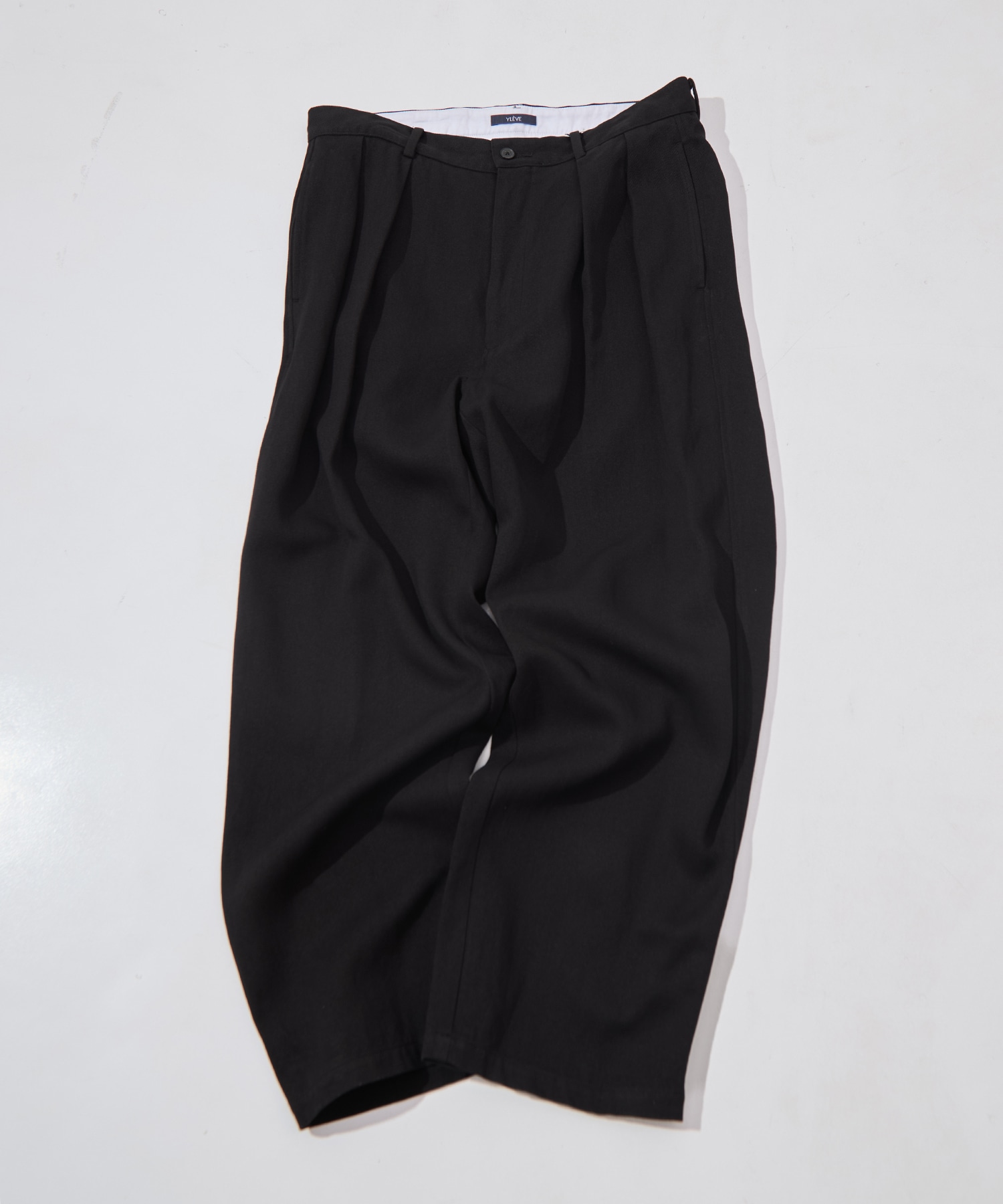 WASHI PAPER TWILL TROUSERS YLEVE
