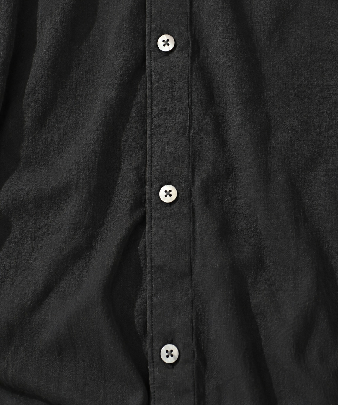 別注 36G Wool Fulling Stripe Modest Shirt KANEMASA PHIL.