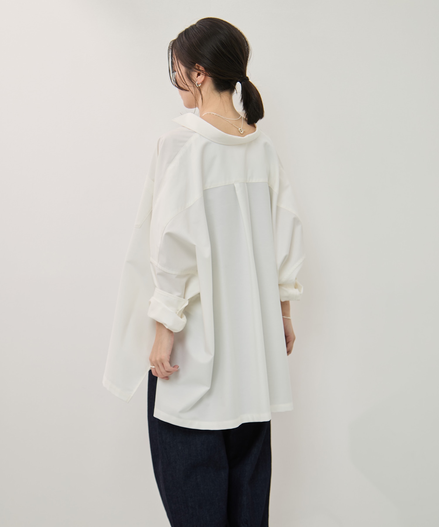 スーピマブレンドrelaxシャツ KEY TIMEZ