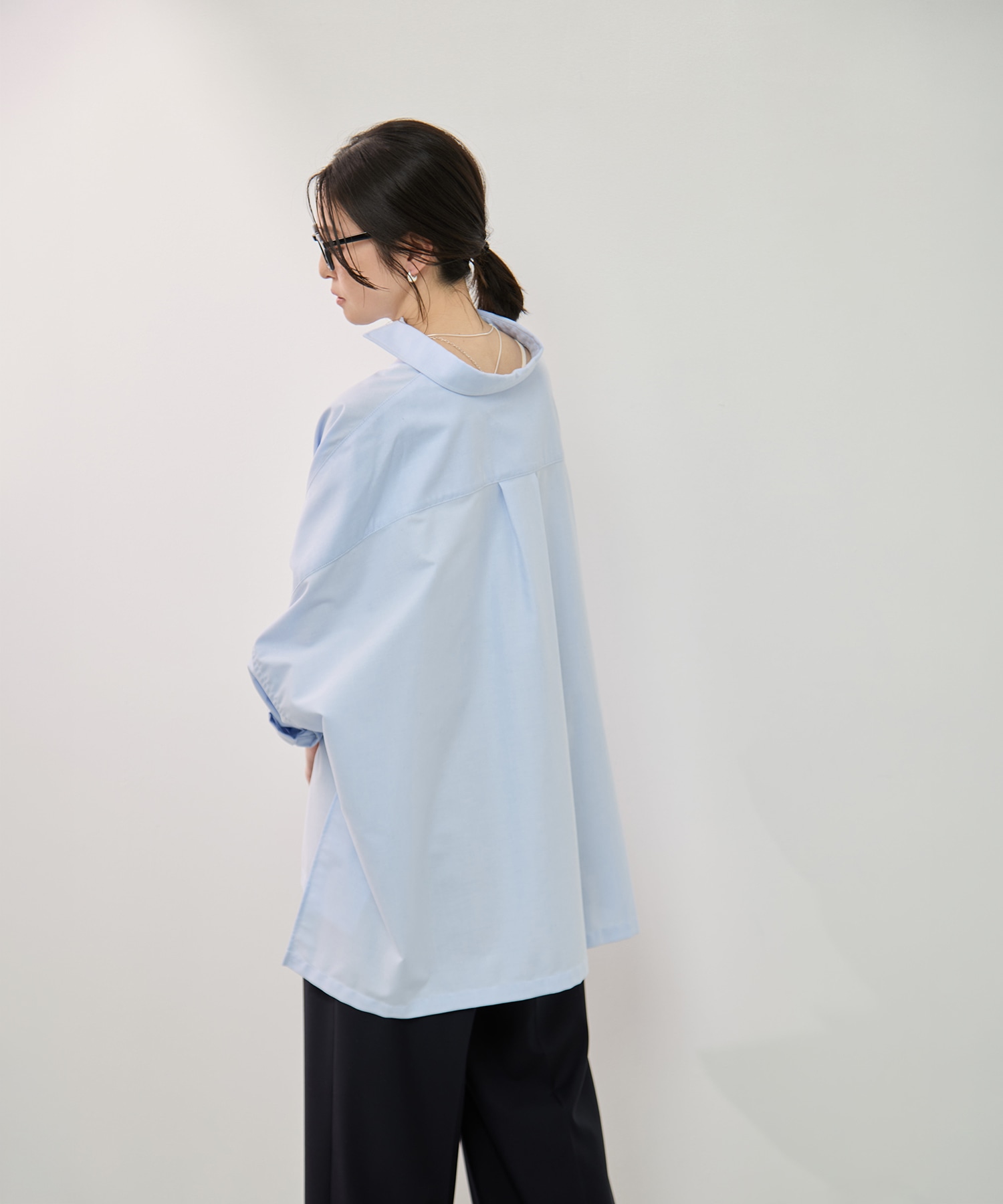 スーピマブレンドrelaxシャツ KEY TIMEZ