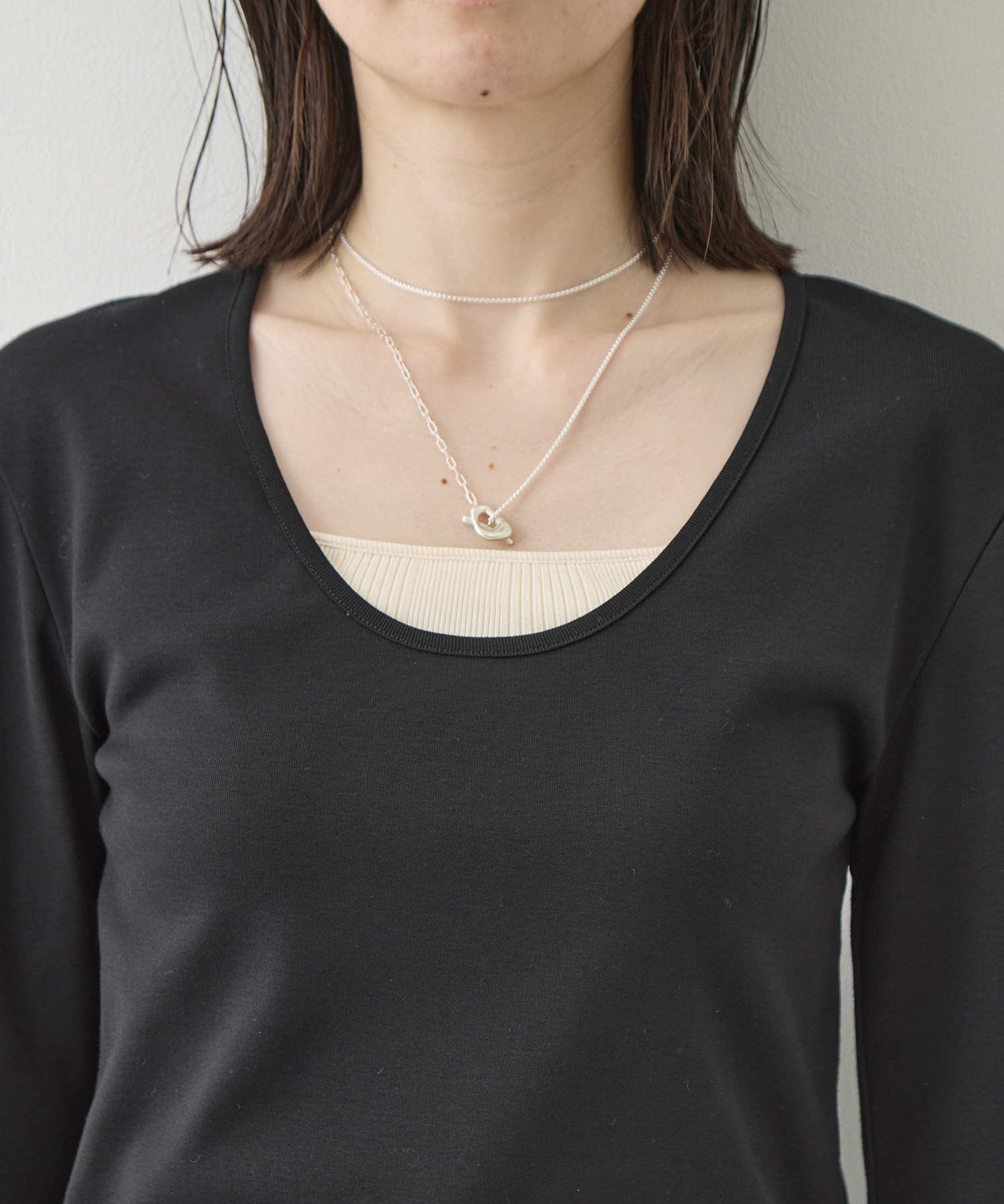 Sanfokin Cotton 2way L/S T-shirt WRAPINKNOT