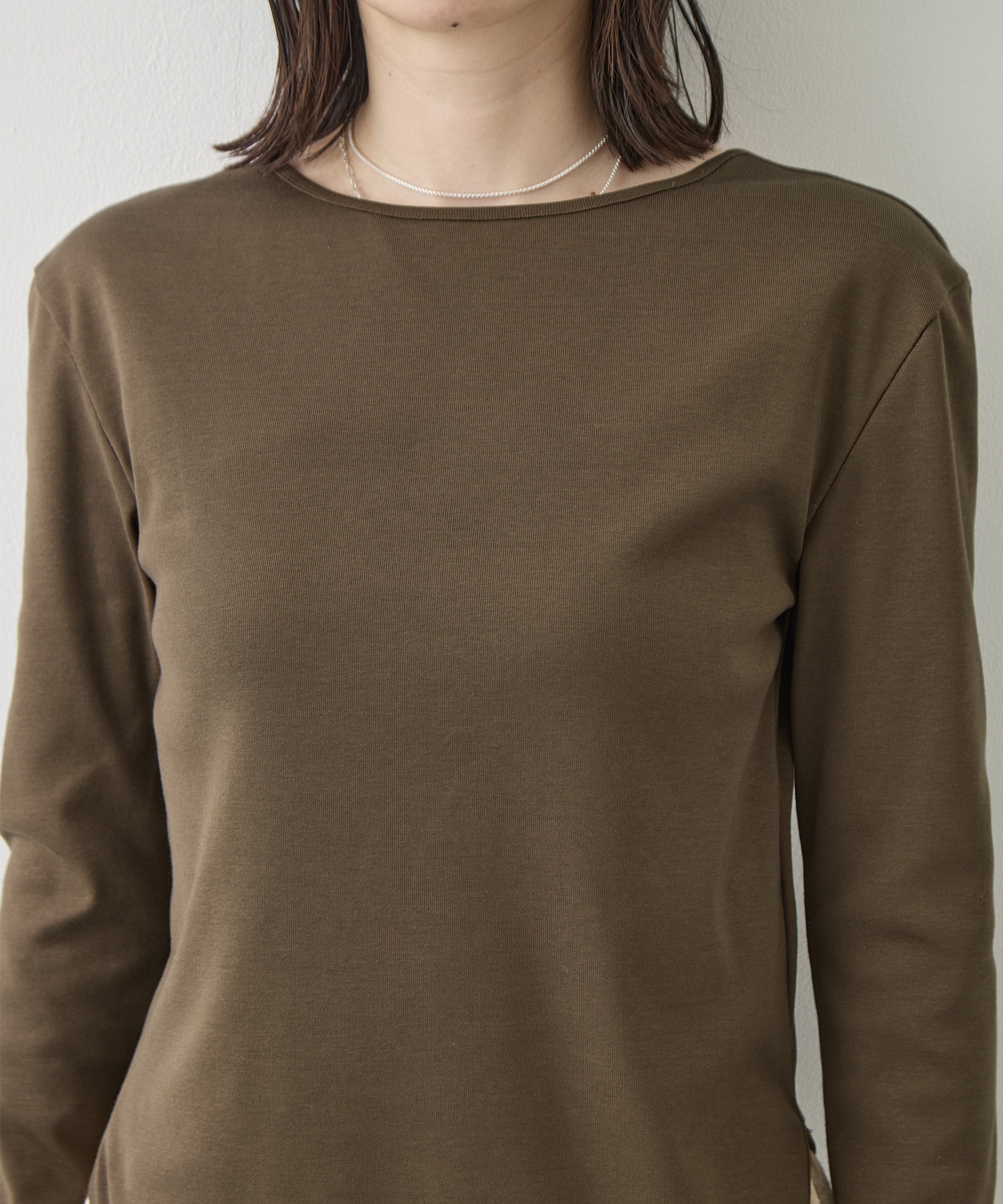 Sanfokin Cotton 2way L/S T-shirt WRAPINKNOT