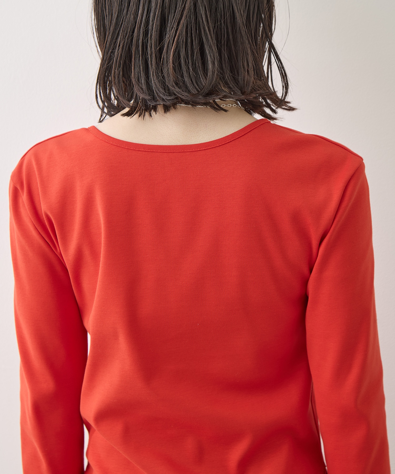 Sanfokin Cotton 2way L/S T-shirt WRAPINKNOT