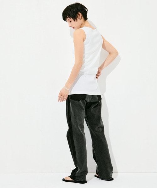 Color Denim Straight INSCRIRE
