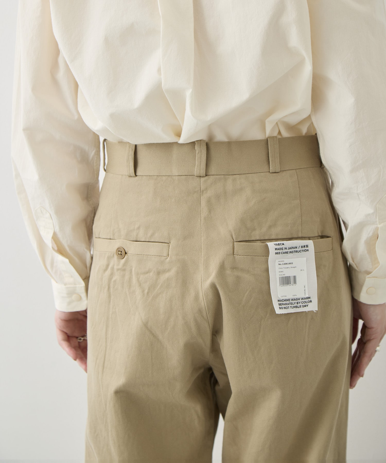 Chino Trousers Straight YAECA