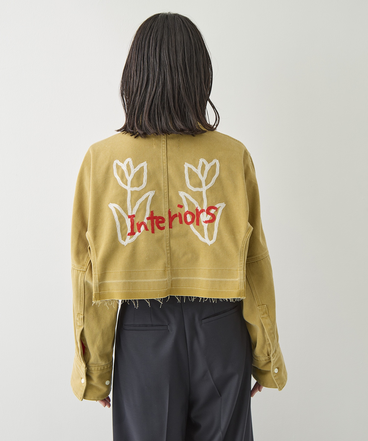 WASHED TULIP SHIRT JACKET BELPER