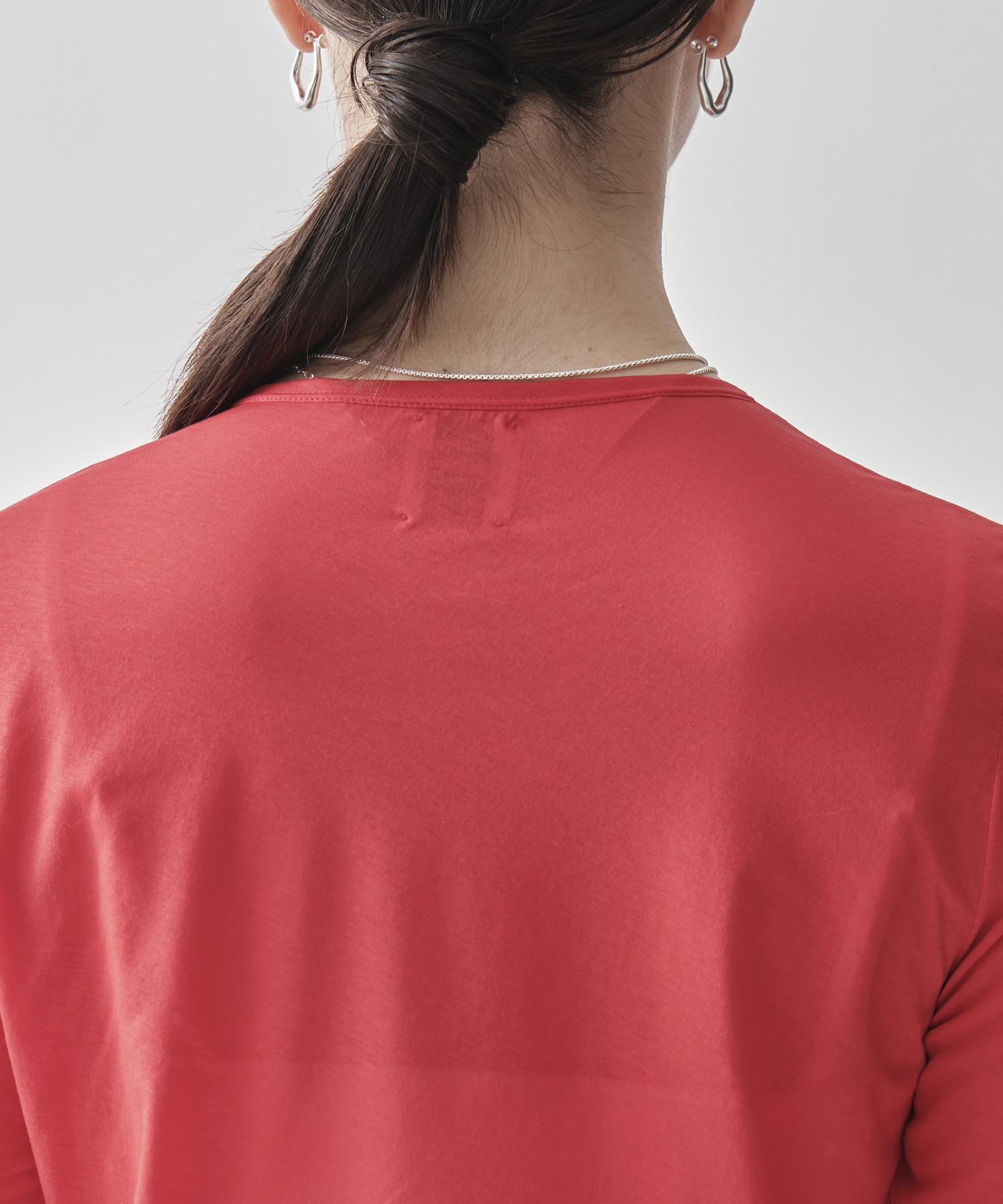 Side Slit Crew Neck Long Sleeve T GOOD PEOPLE GOOD STITCHING GOOD PRODUCT