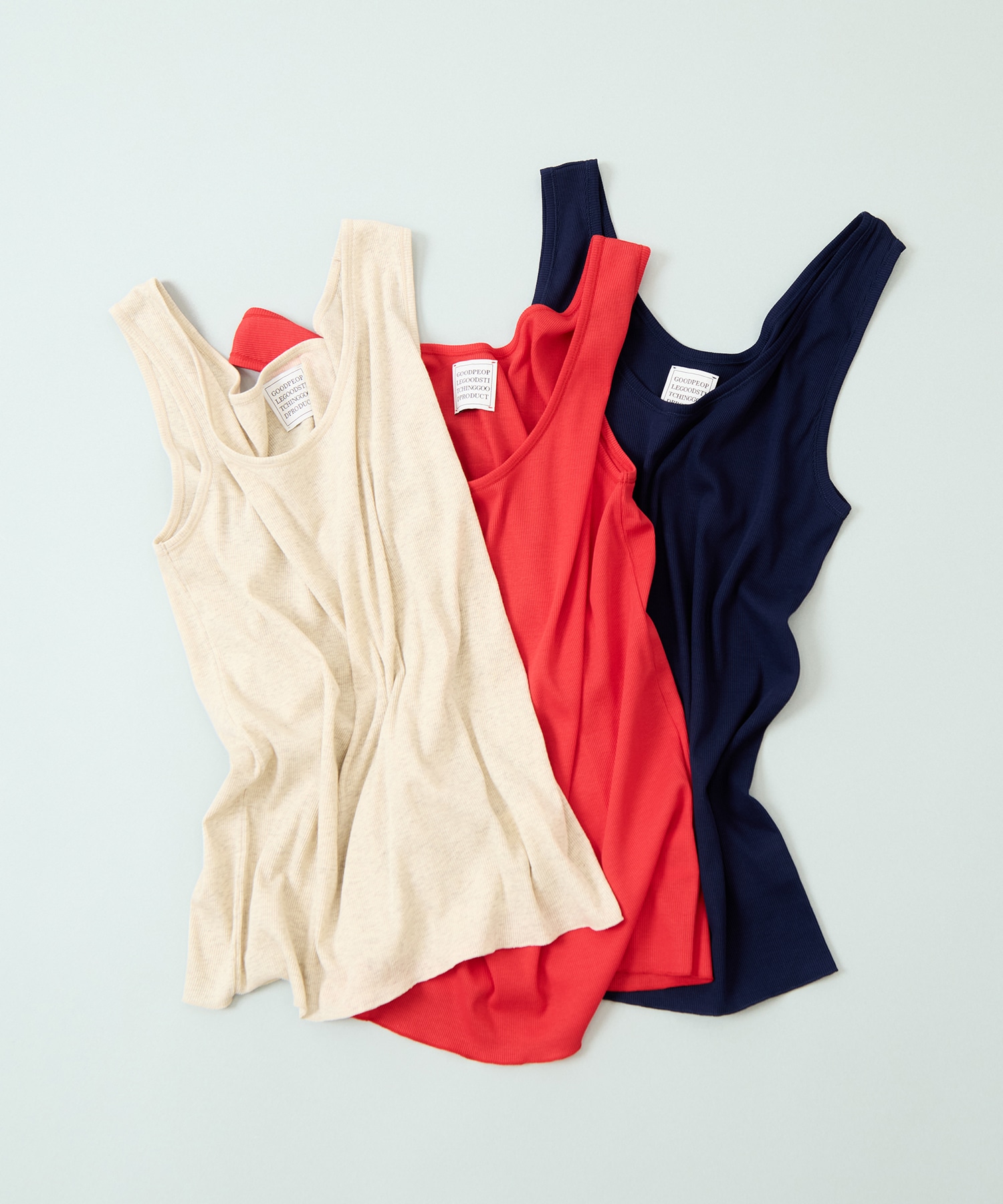 Basic Tank Top GOOD PEOPLE GOOD STITCHING GOOD PRODUCT