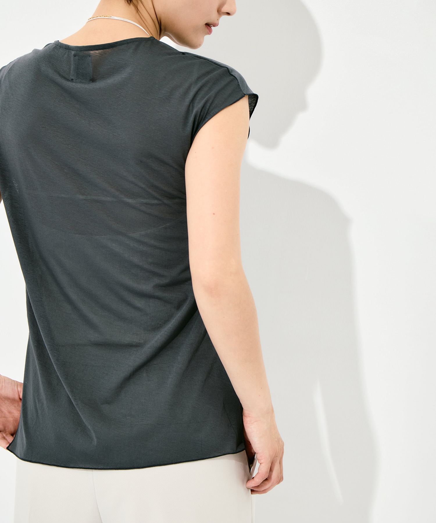 Side Slit French Sleeve T GOOD PEOPLE GOOD STITCHING GOOD PRODUCT