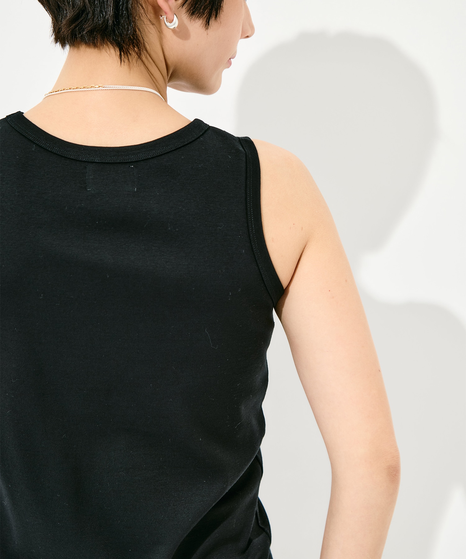 Sanfokin Cotton Slit Tanc-top WRAPINKNOT