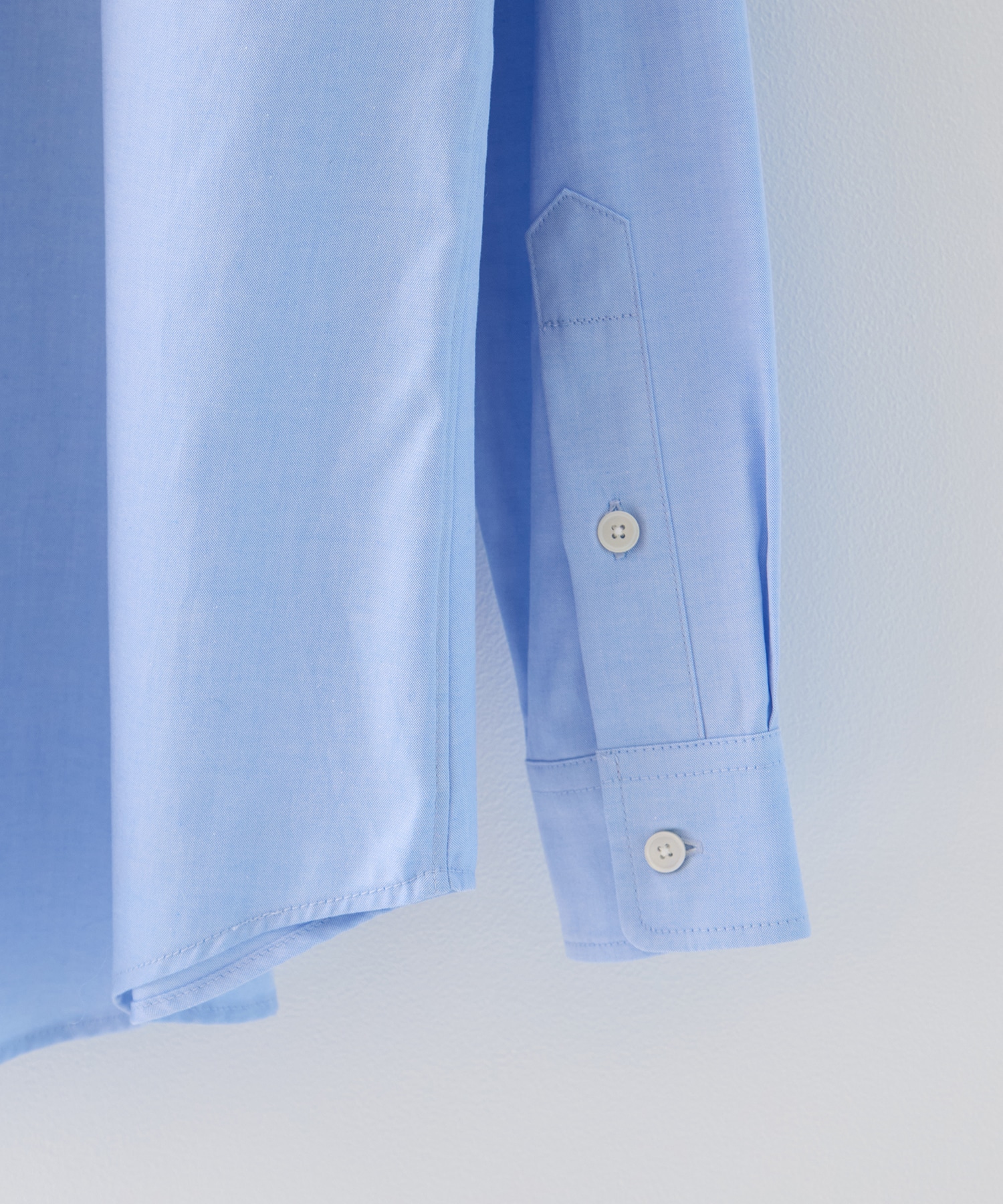 Double Layer Button-down Shirt - Oxford RhodolirioN