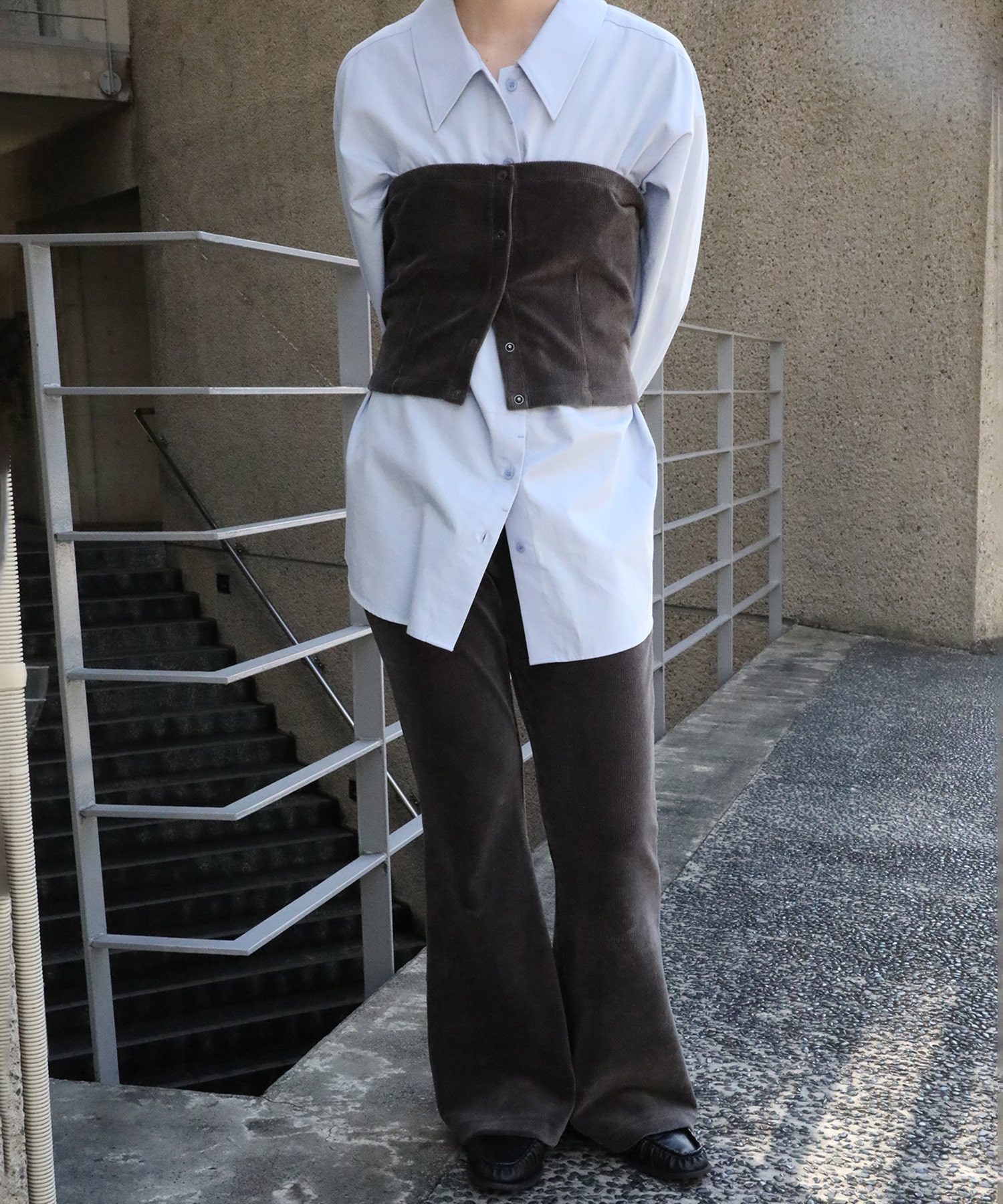 別注Stretch Corduroy Bustier PHEENY
