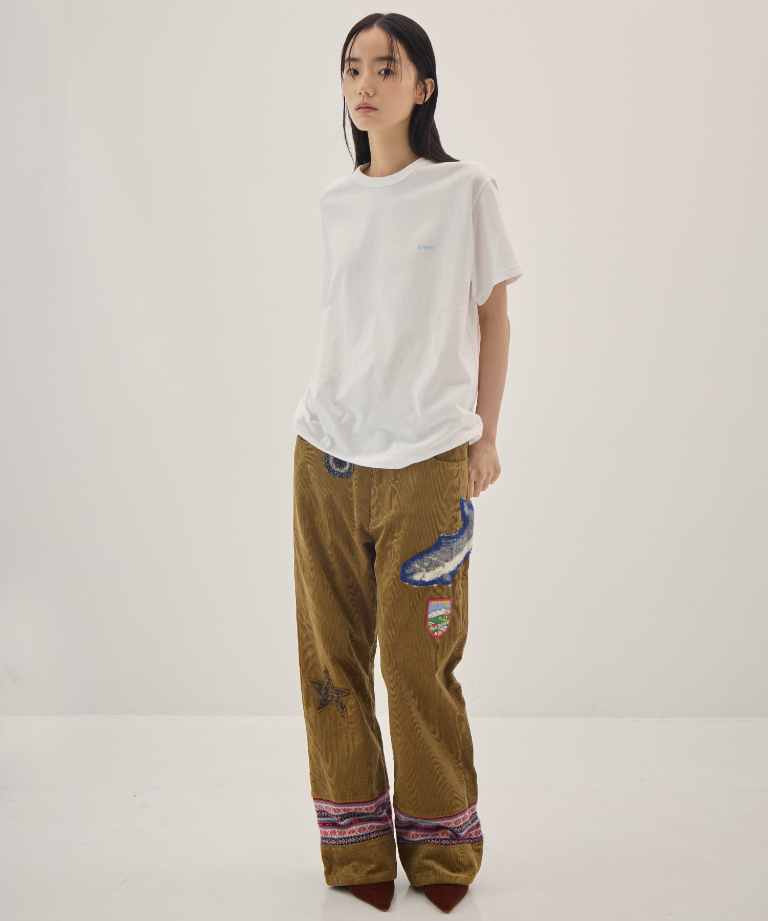 Printed T-shirt KHOKI
