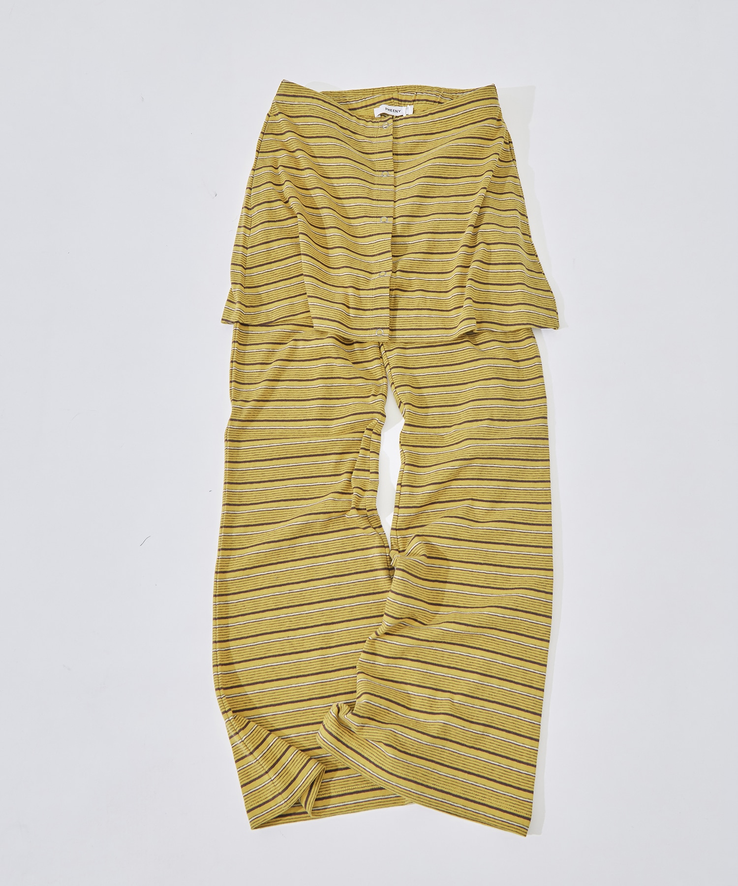 Multi-Border Layered Pants PHEENY