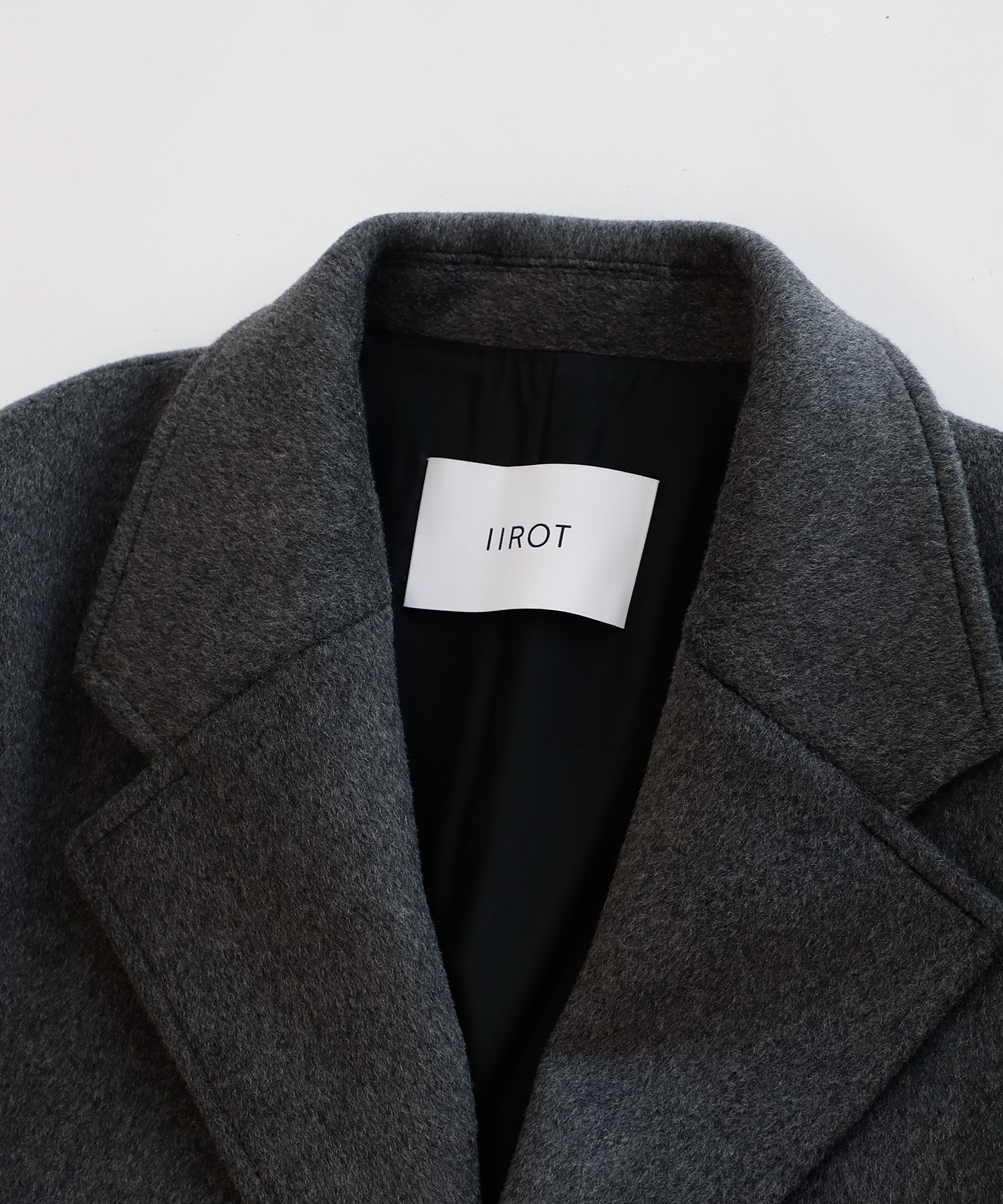 Double Wool Tailored Coat IIROT