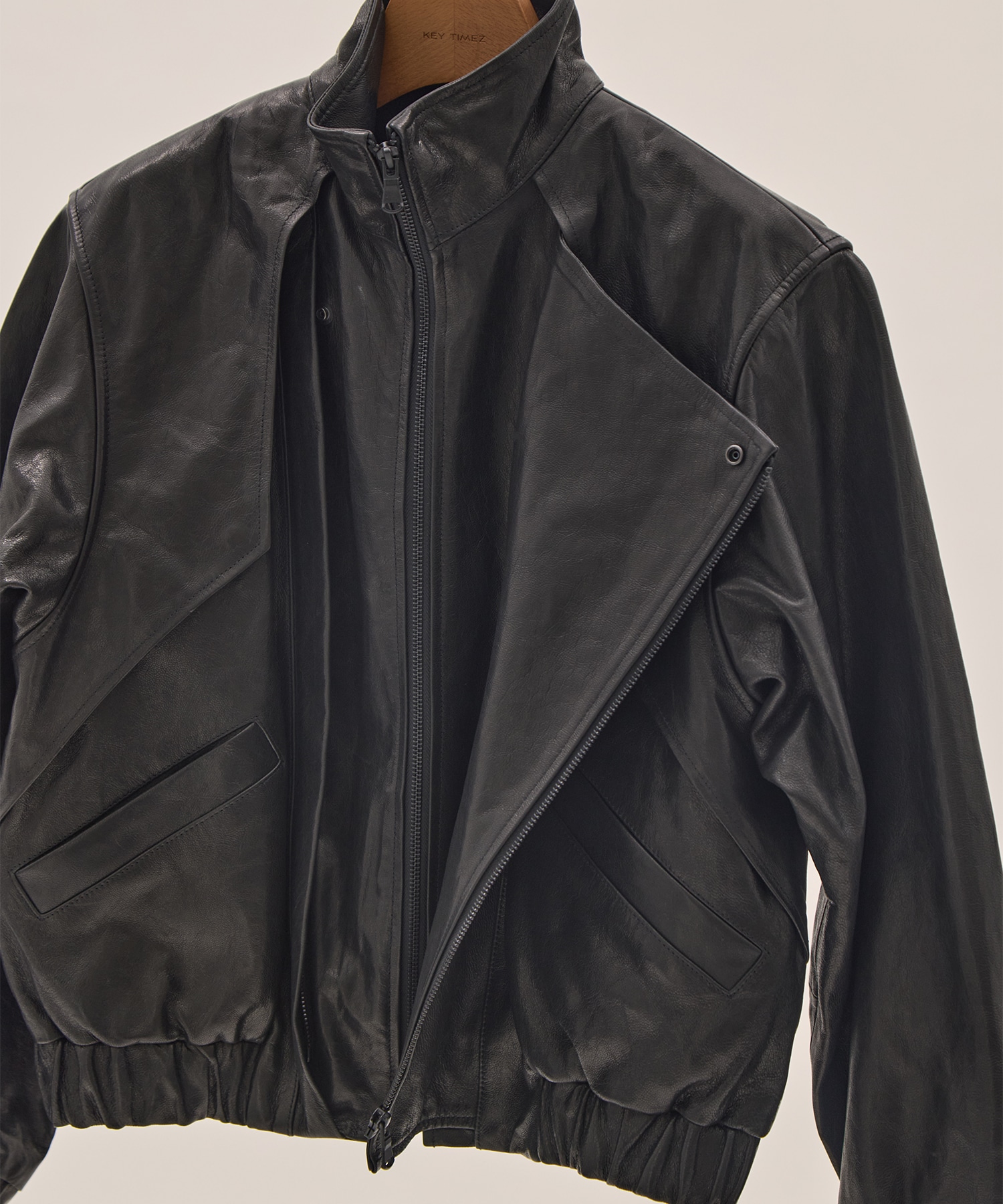 Goat leather short blouson 08sircus