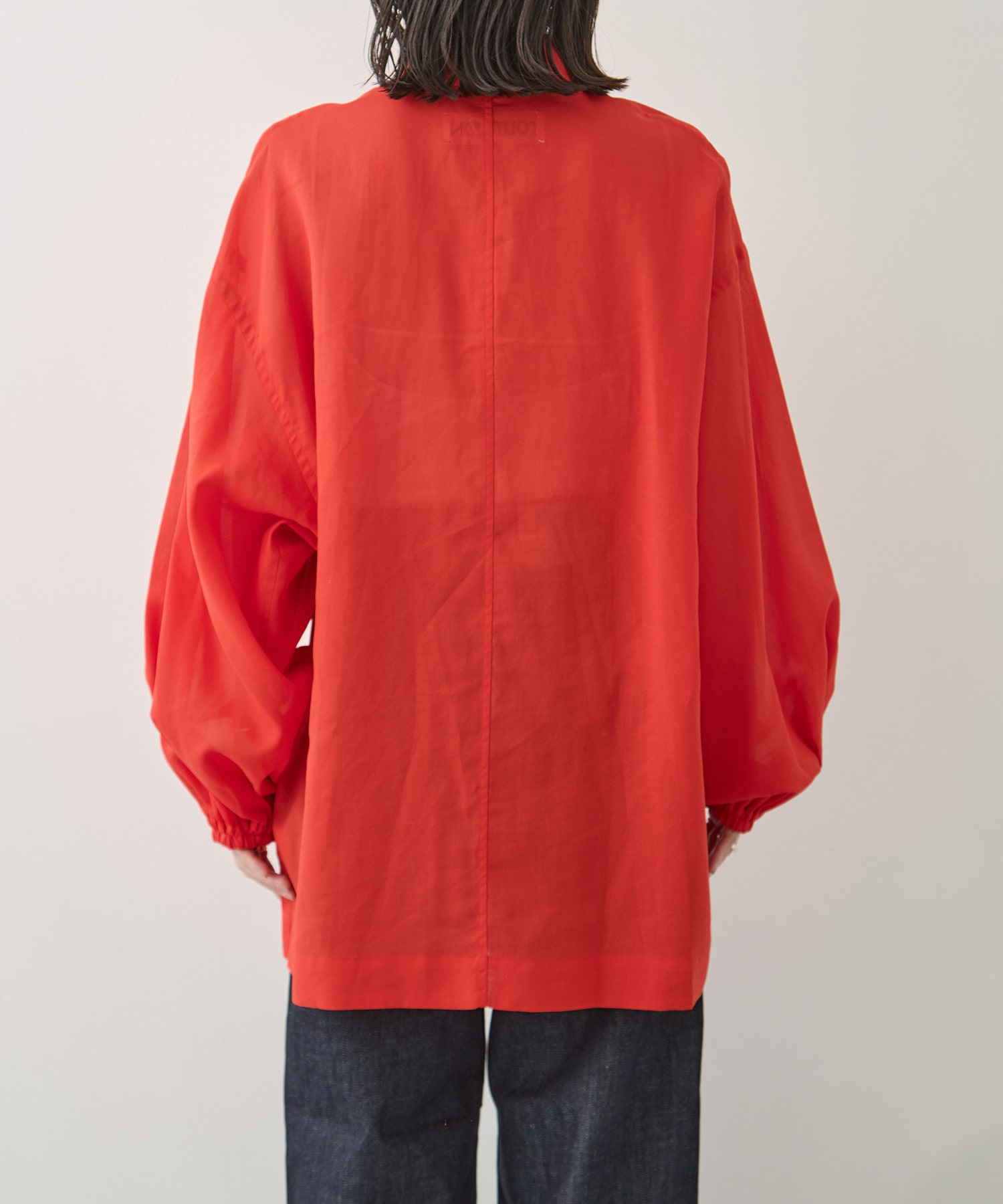 COTTON GEORGETTE OVER SHIRTS TOURNON.