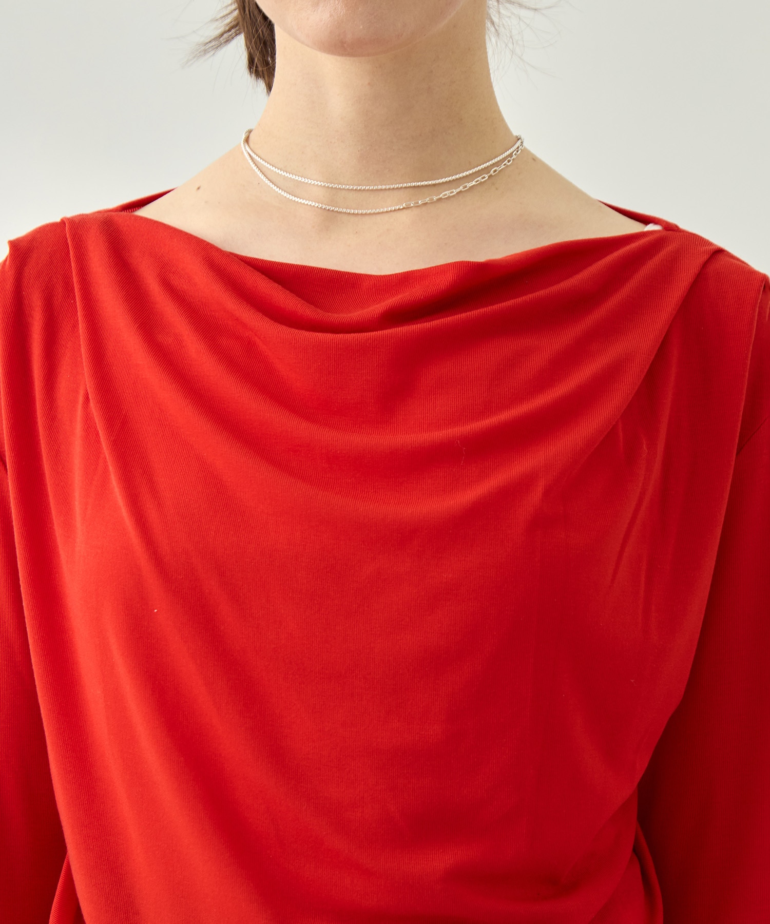 ドレープカットソー KEY TIMEZ