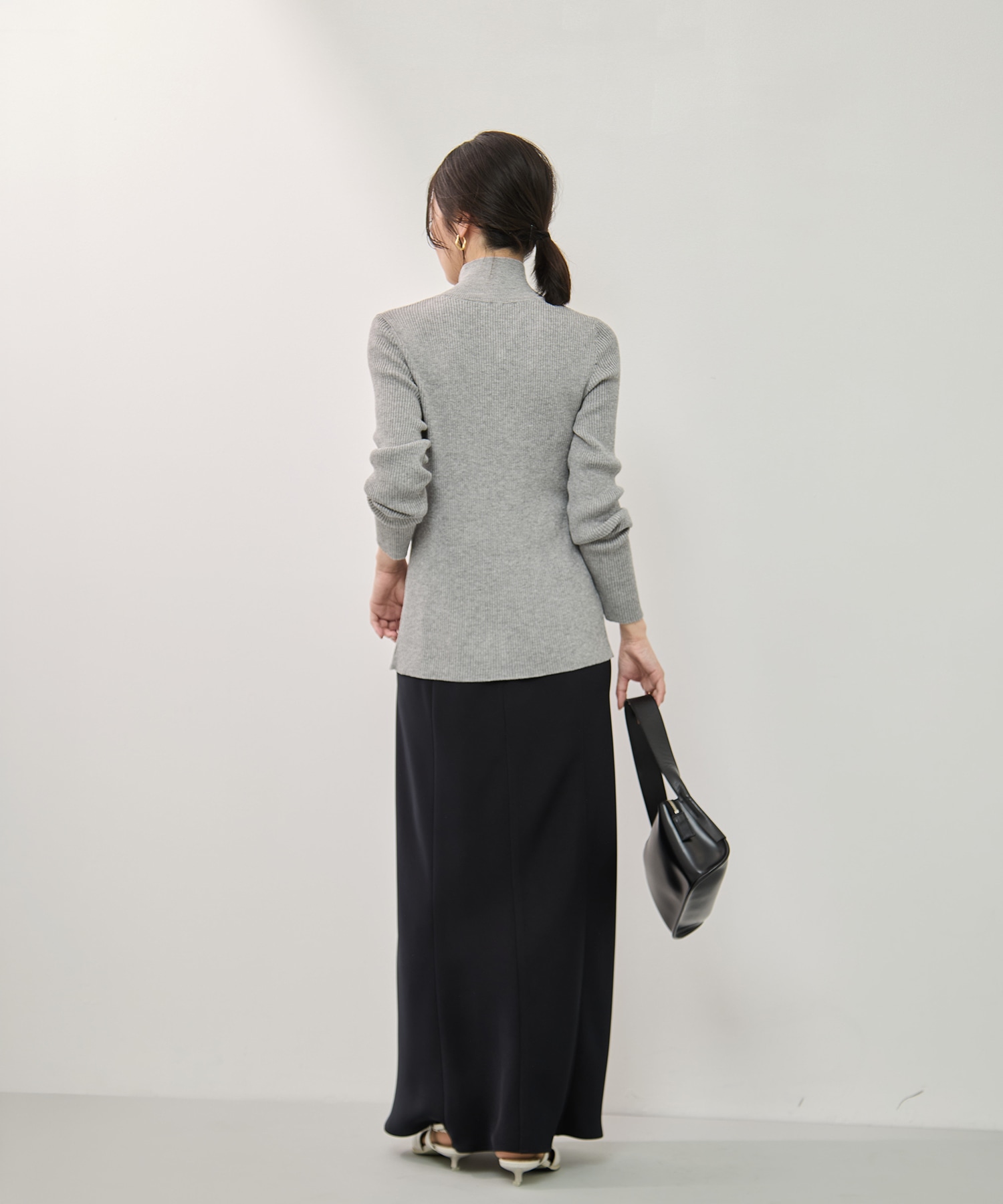 カシミアブレンドニットカーディガン KEY TIMEZ