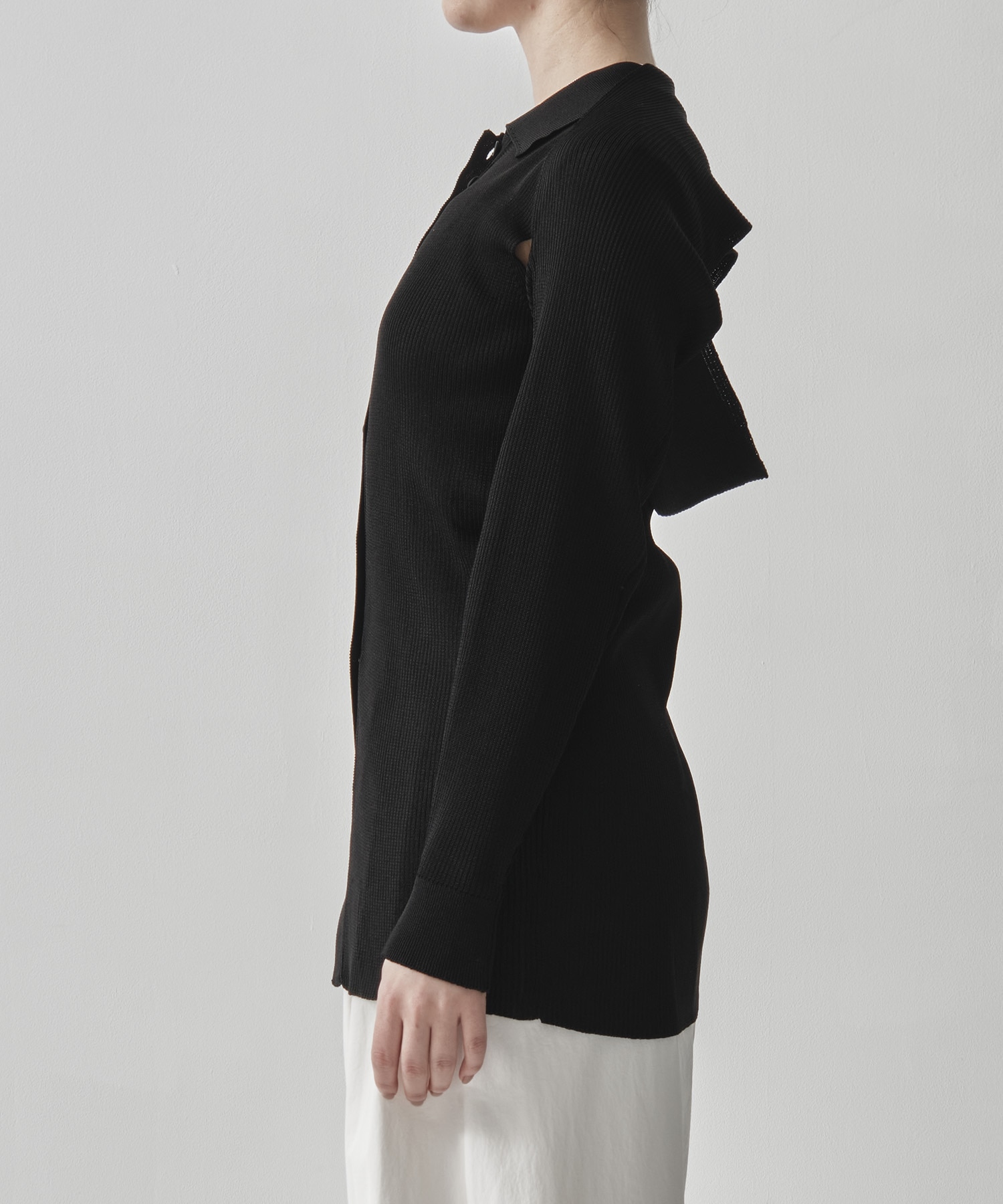 2-PIECE RIBBED CARDIGAN TAN