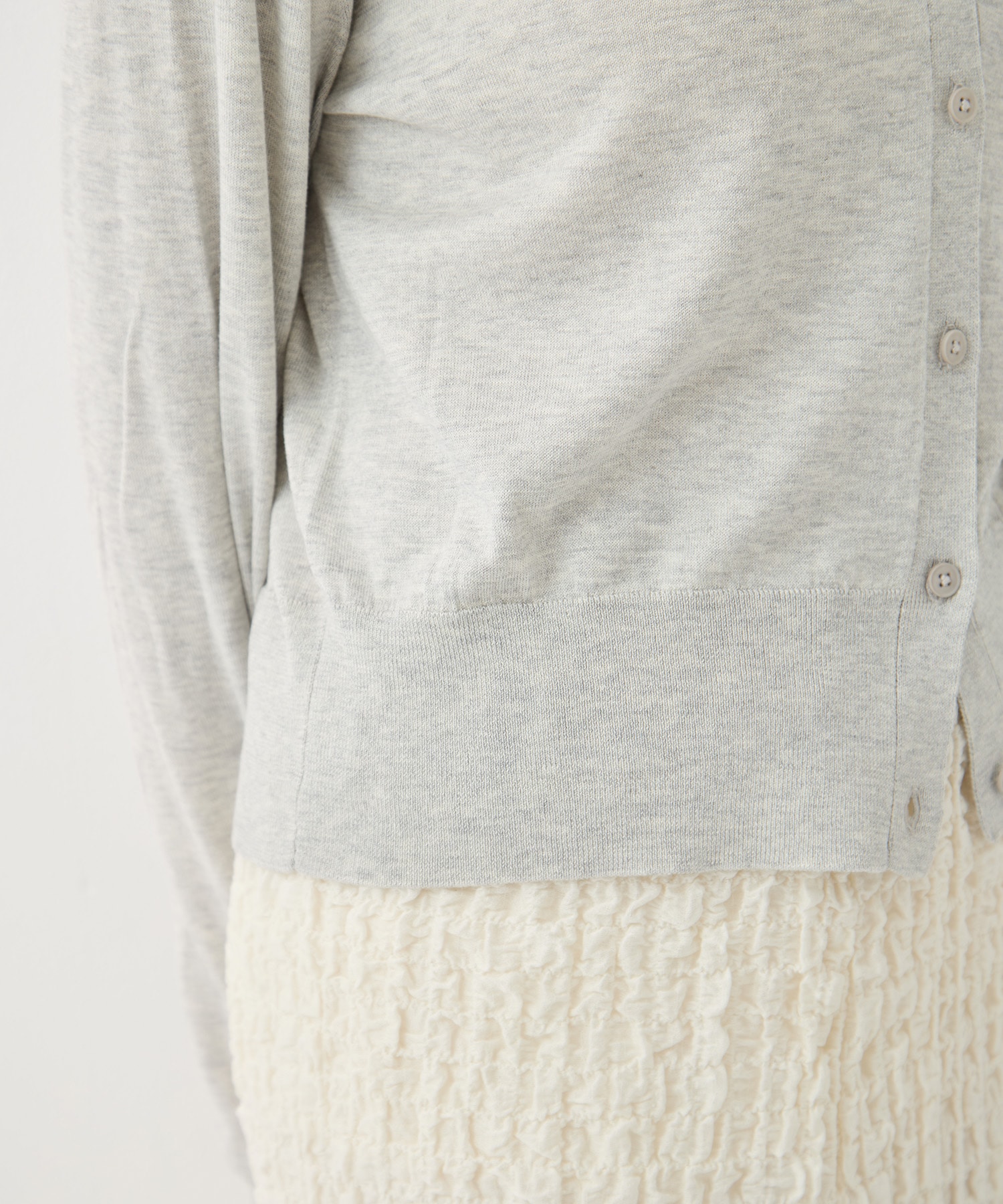 Silk Cotton Cardigan 