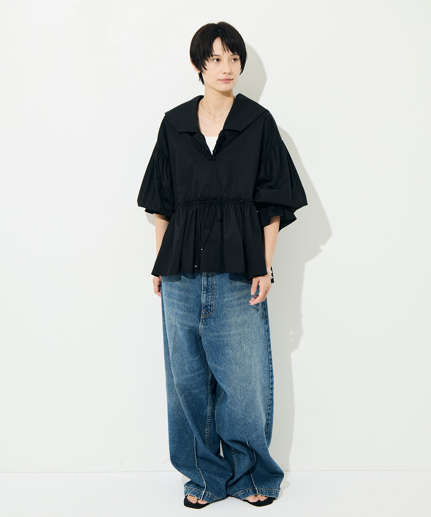 90s Loose Straight Pant - Denim RhodolirioN