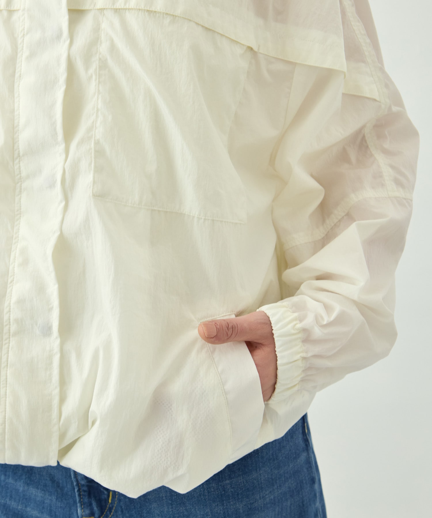 撥水ライトブルゾン KEY TIMEZ