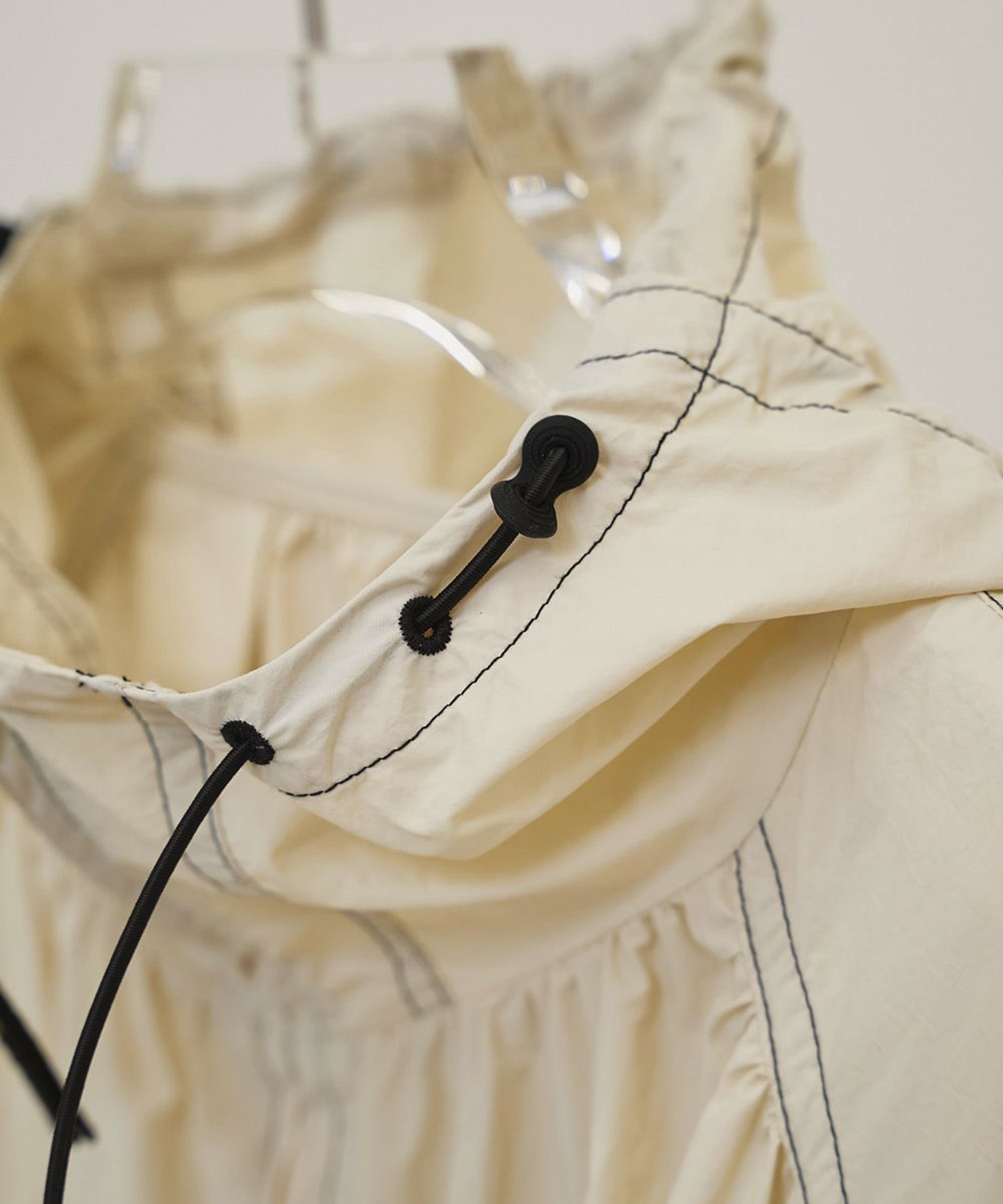 Nylon Gather Blouson TODAYFUL
