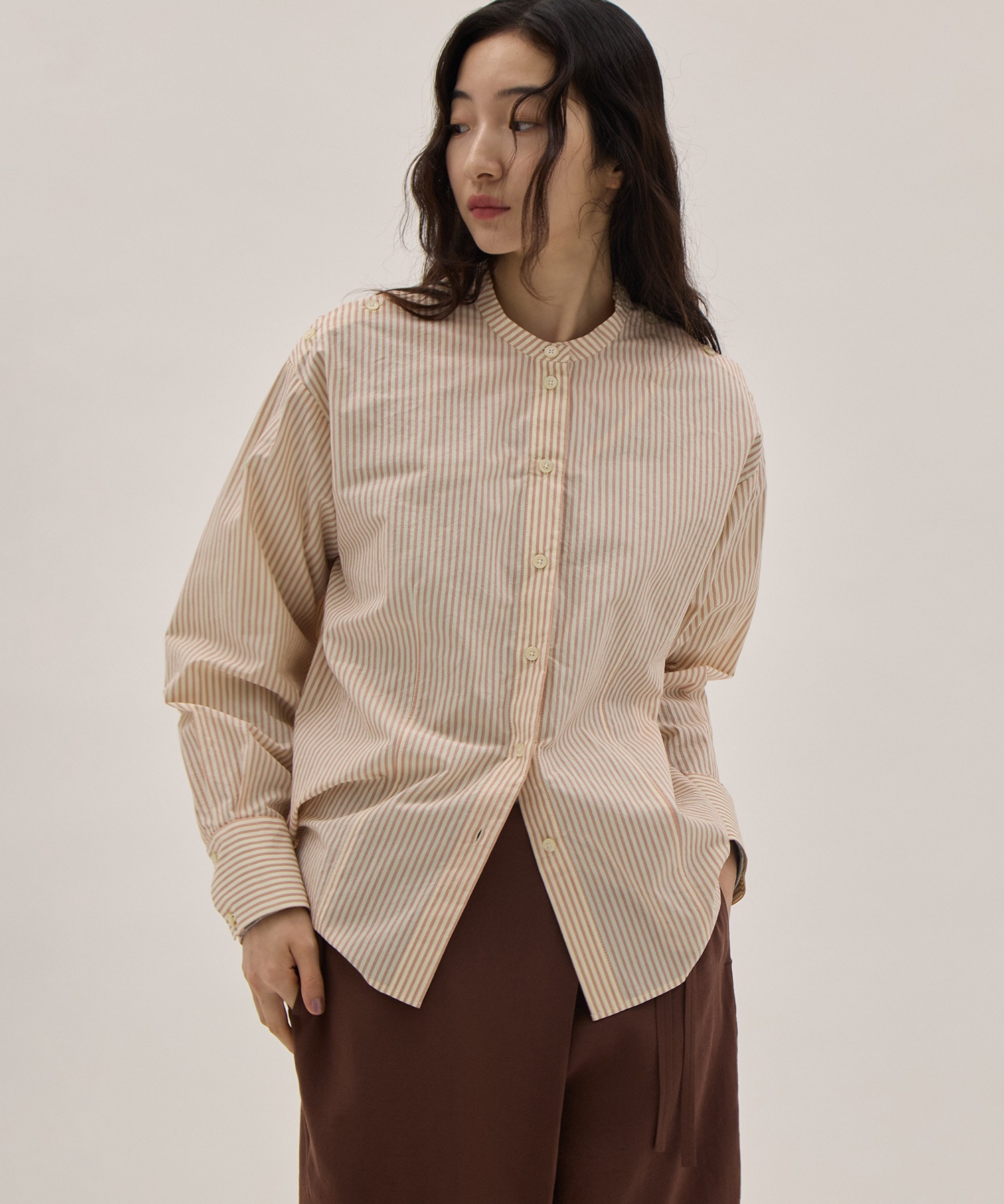 別注2way Blouse muller of yoshiokubo