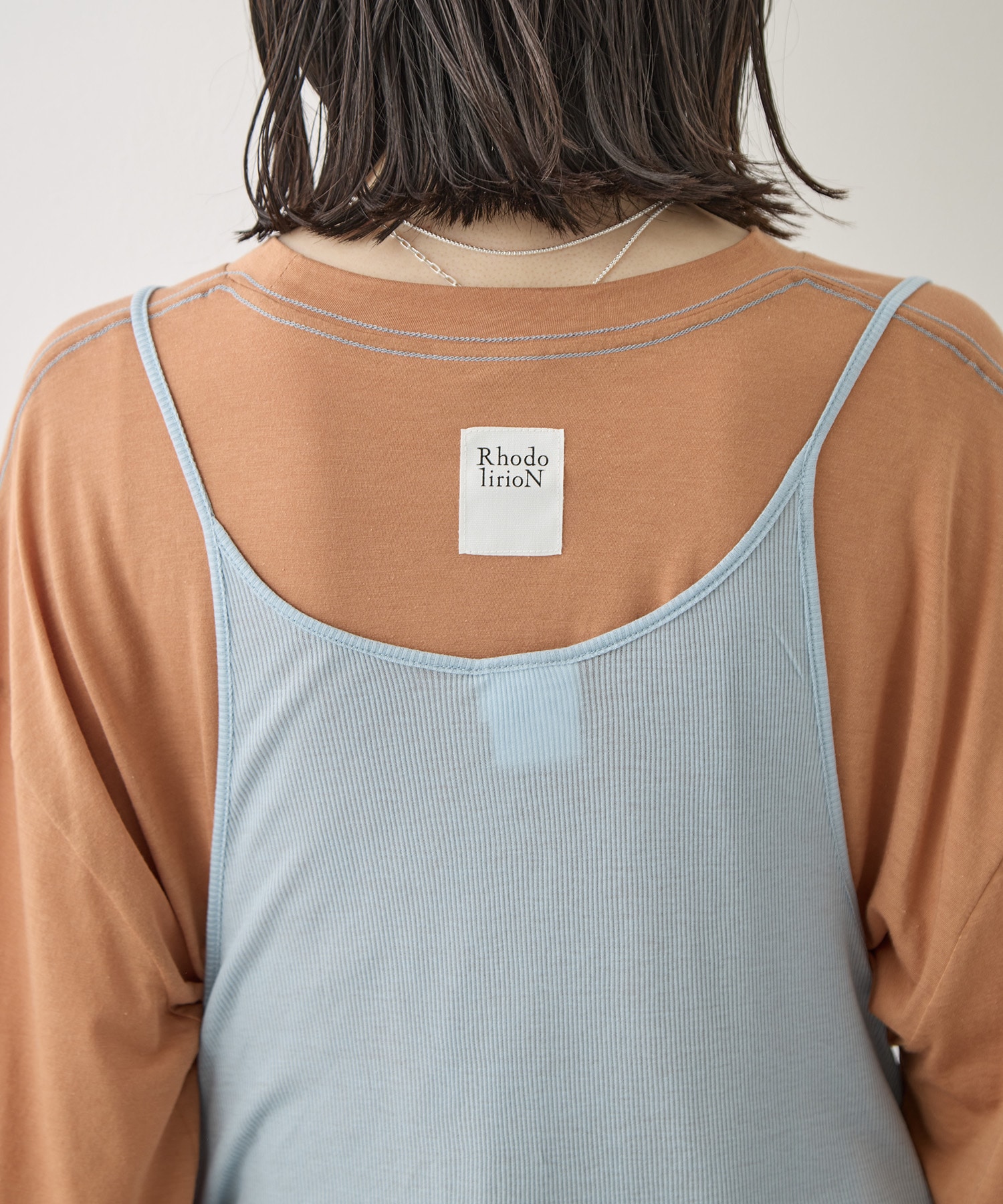 Camisole Top & Loose-fitting Tee - Unit Tops RhodolirioN