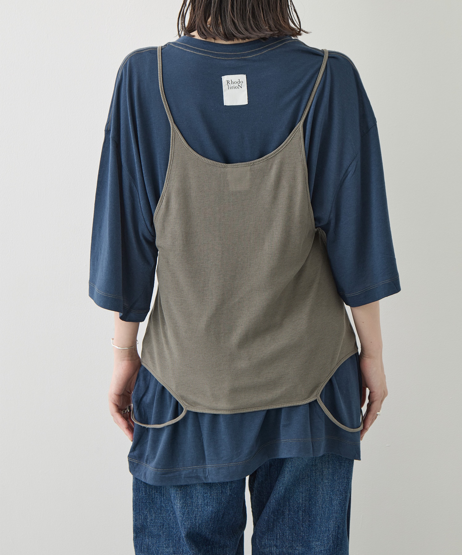Camisole Top & Loose-fitting Tee - Unit Tops RhodolirioN