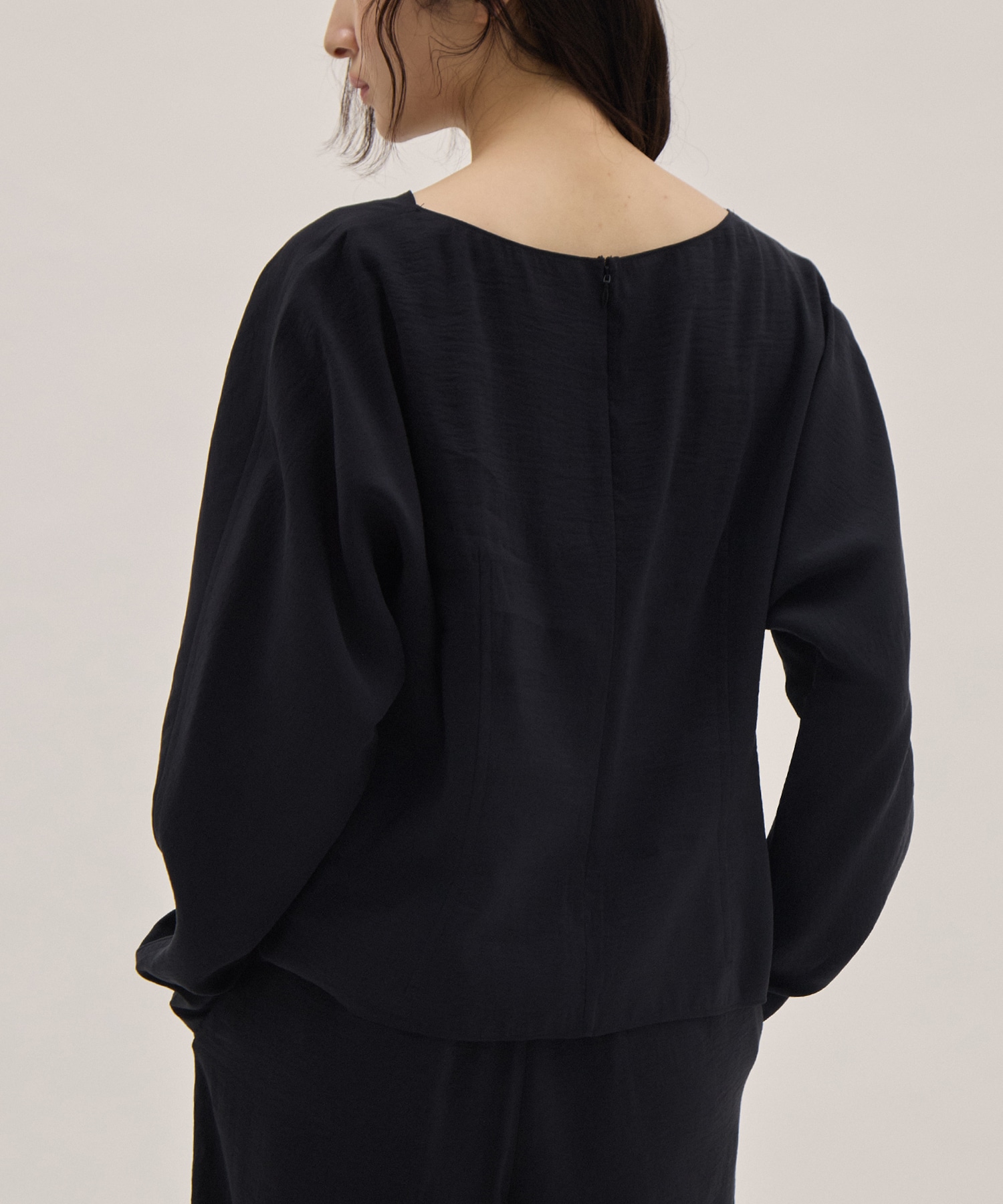 RAYON-POLYESTER BROAD BLOUSE YLEVE