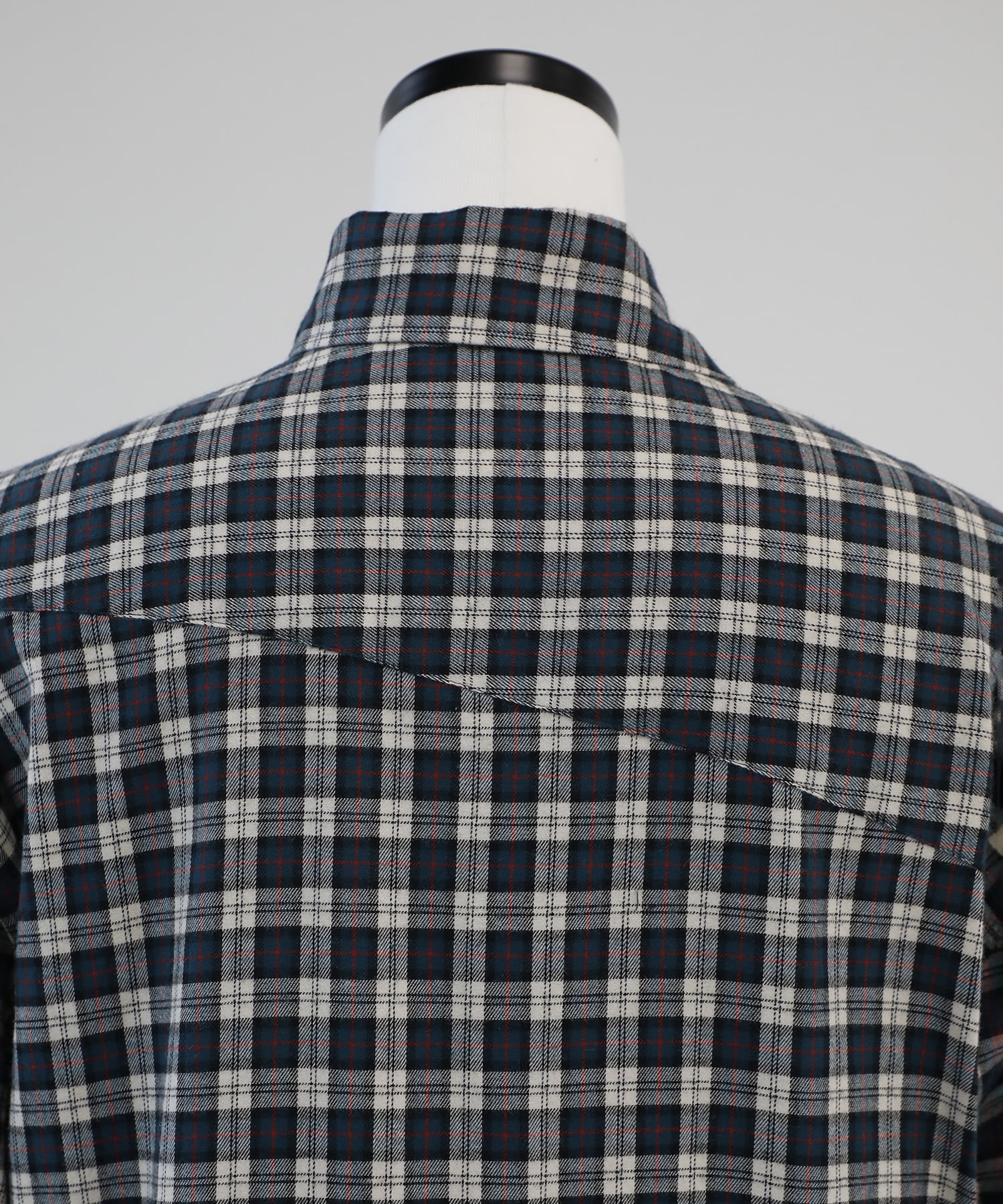 Check Diagonal Shirt INSCRIRE