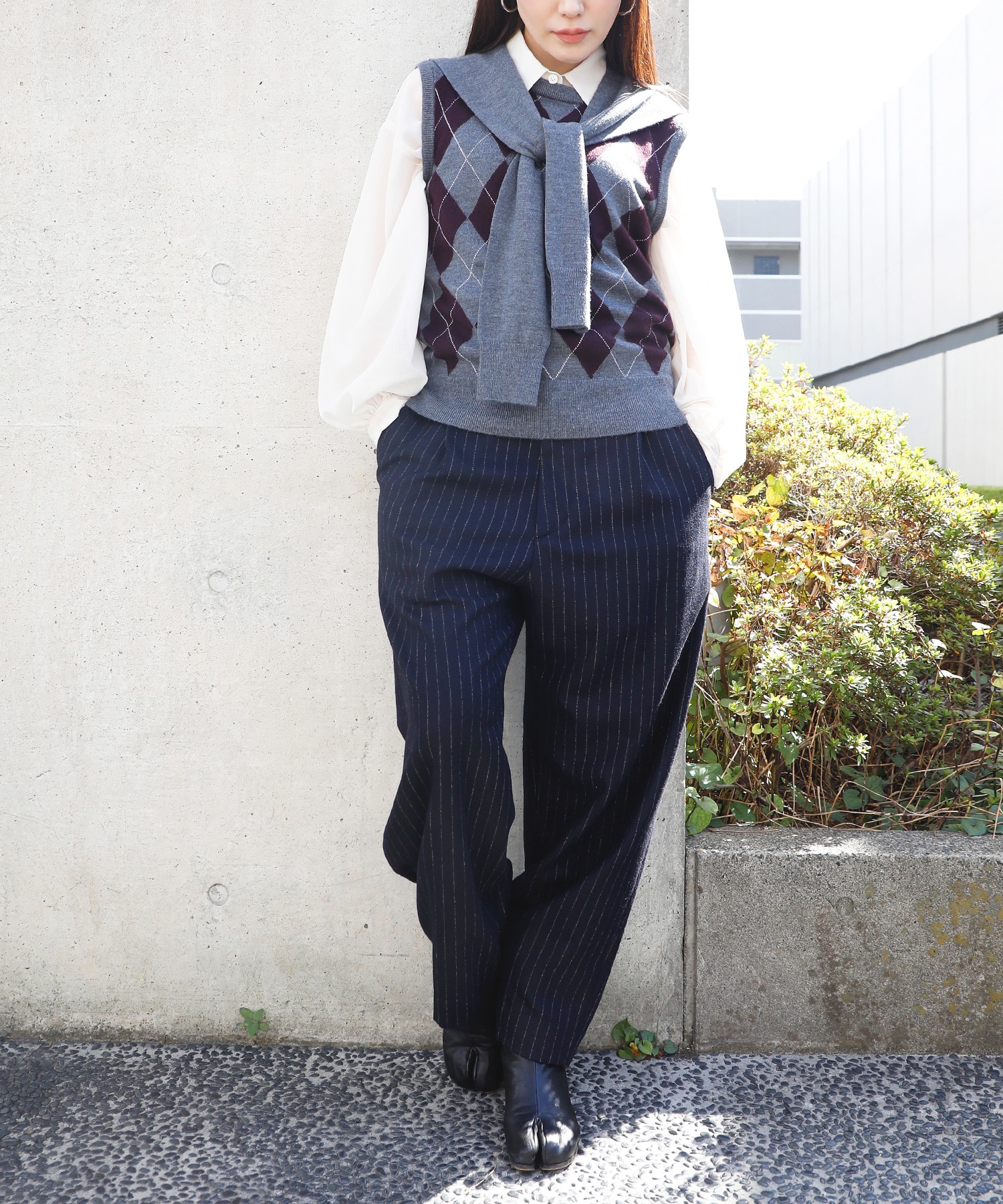Argyle Vest INSCRIRE