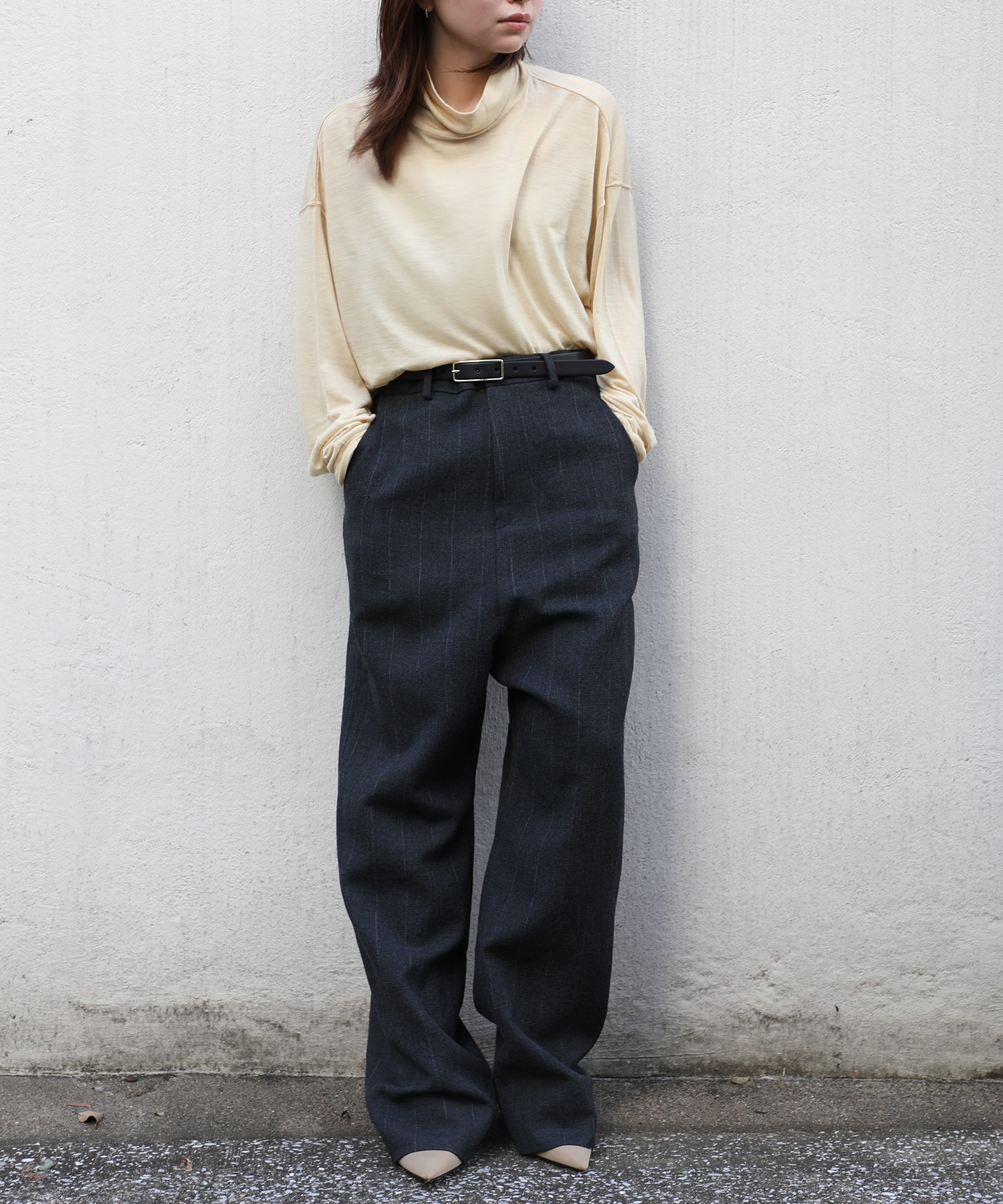 PINSTRIPE TROUSERS TOURNON.