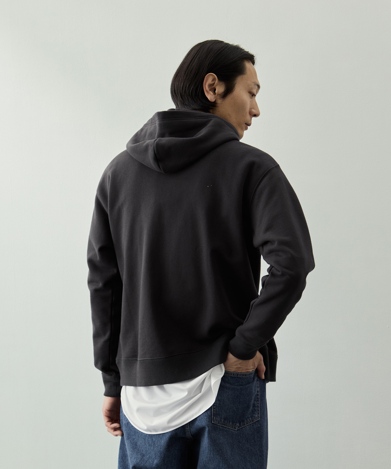 コンパクトループFテリーZipフーディー KEY TIMEZ