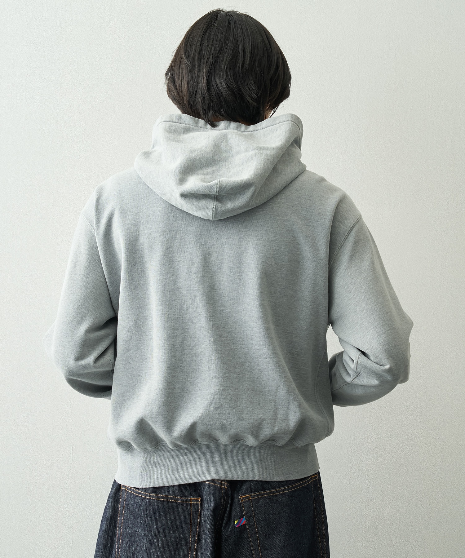 SP加工裏毛ZIPパーカー New Fit REMI RELIEF